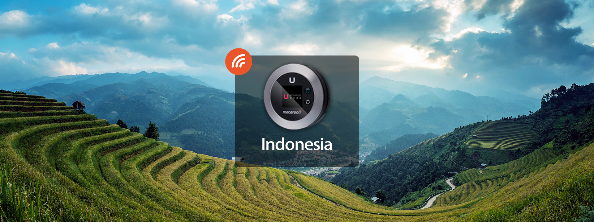 印尼4G WiFi分享器 由Uroaming提供