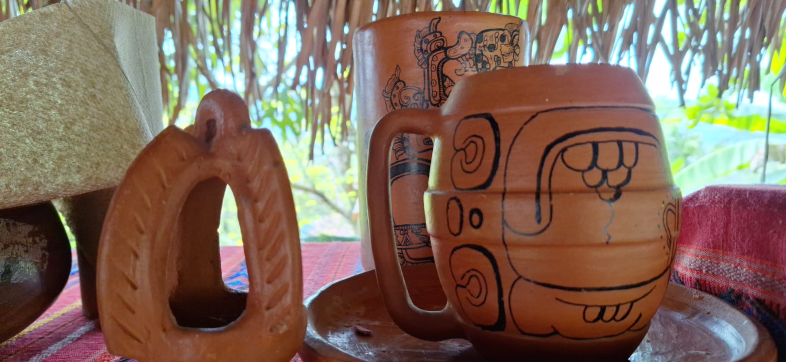 Food and calligraphy experience with a Mayan Family