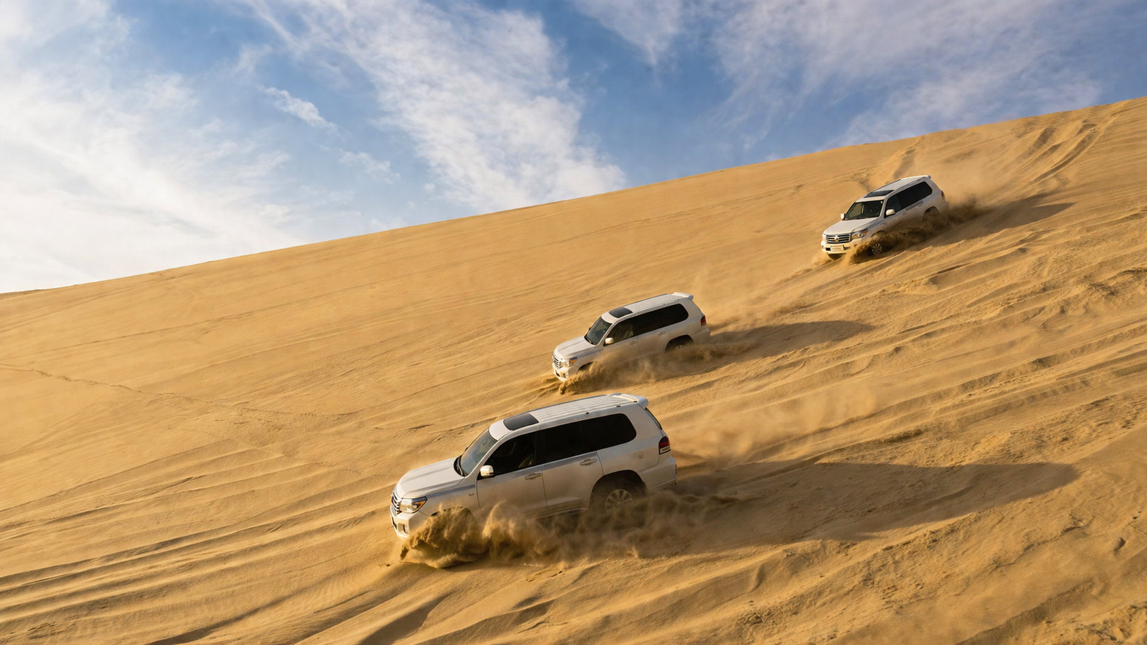 Doha Desert Safari With Dune Bashing, Camel Ride and Inland Sea