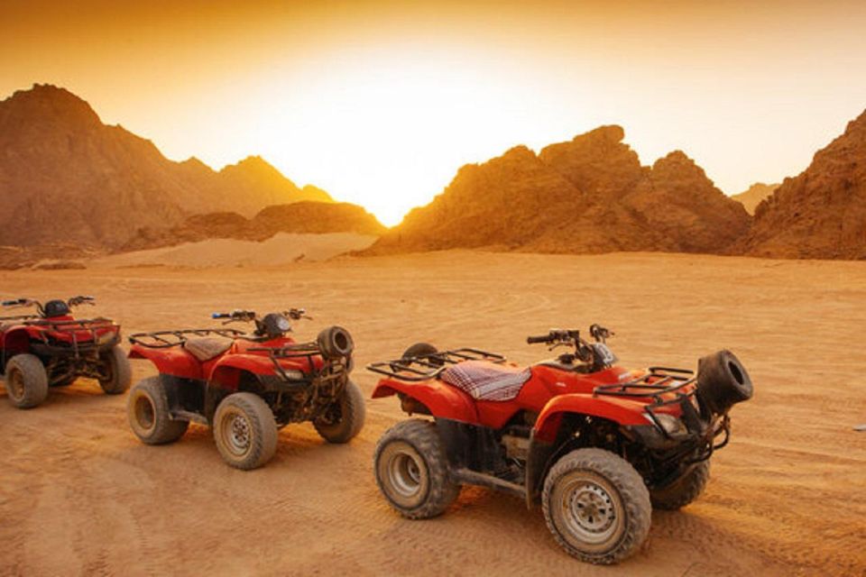 沙姆沙伊赫：ATV 四輪摩托車 & 私人快艇冒險