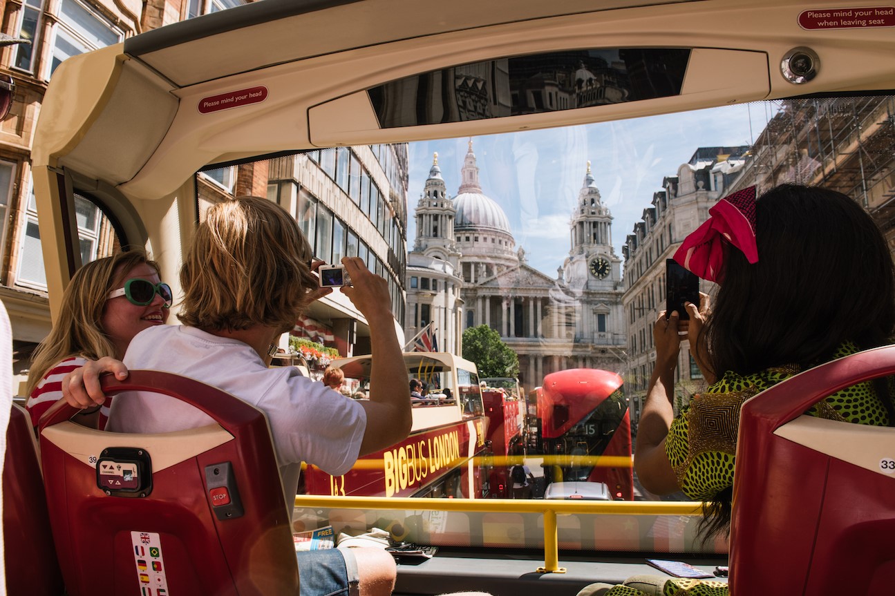 London Big Bus Hop-On Hop-Off Tours (Open-Top)