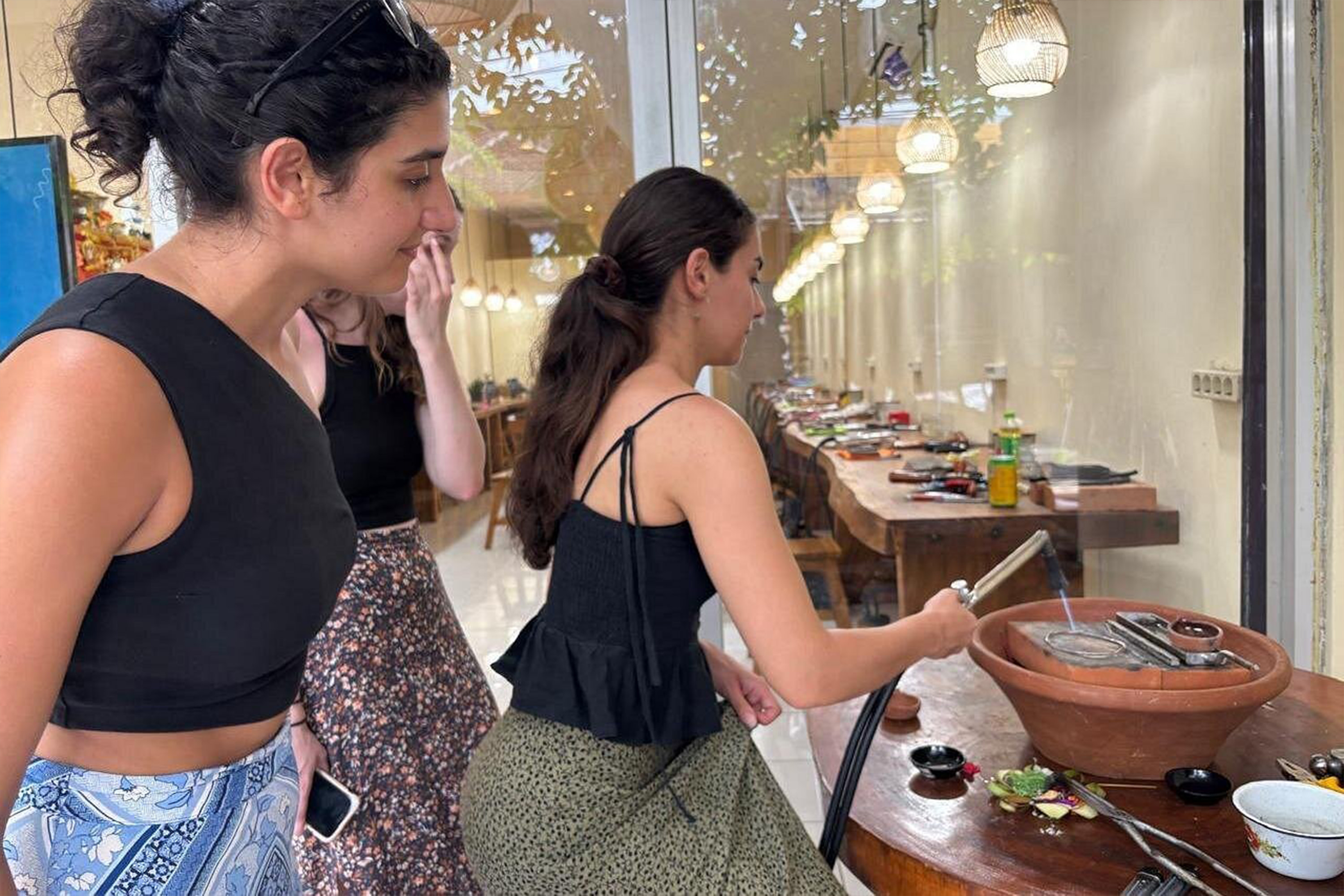 Silver Jewelry Making Class in Jimbaran Bali