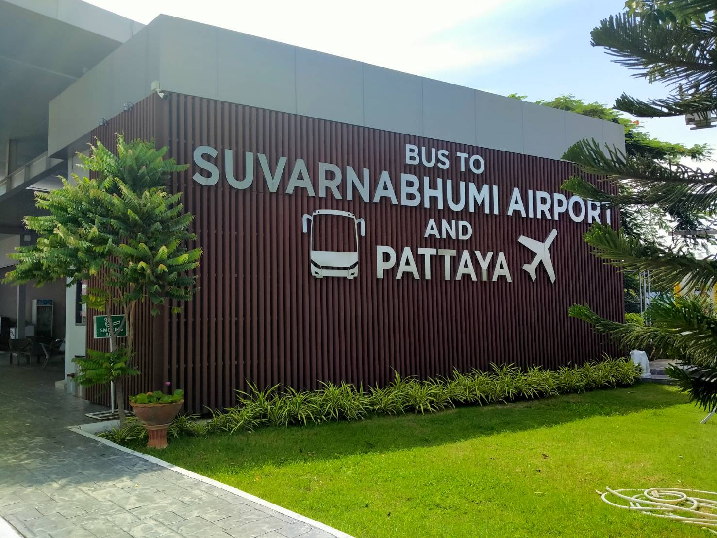 Check in counter at Hau Hin