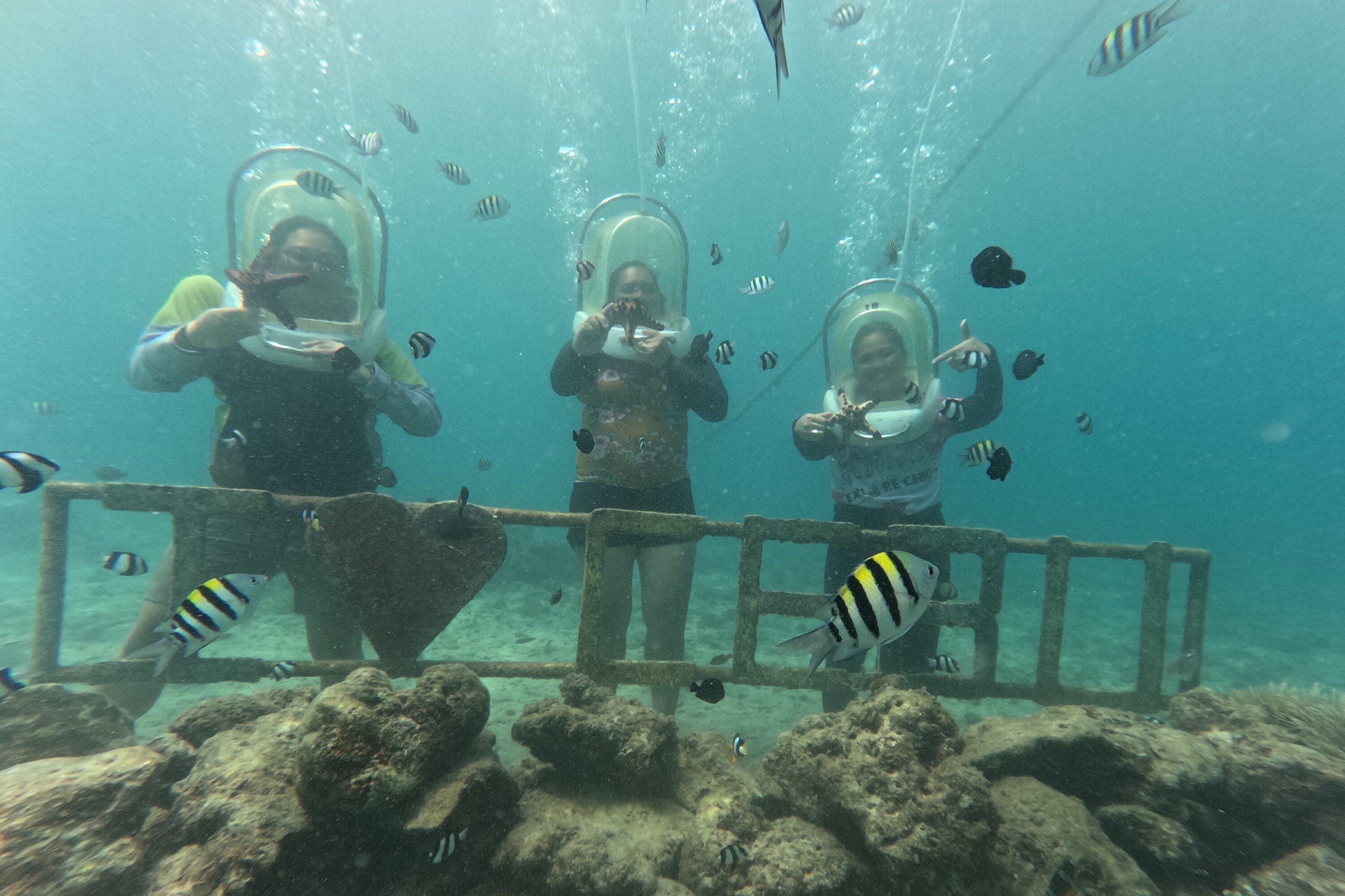 Cebu Helmet Diving Experience