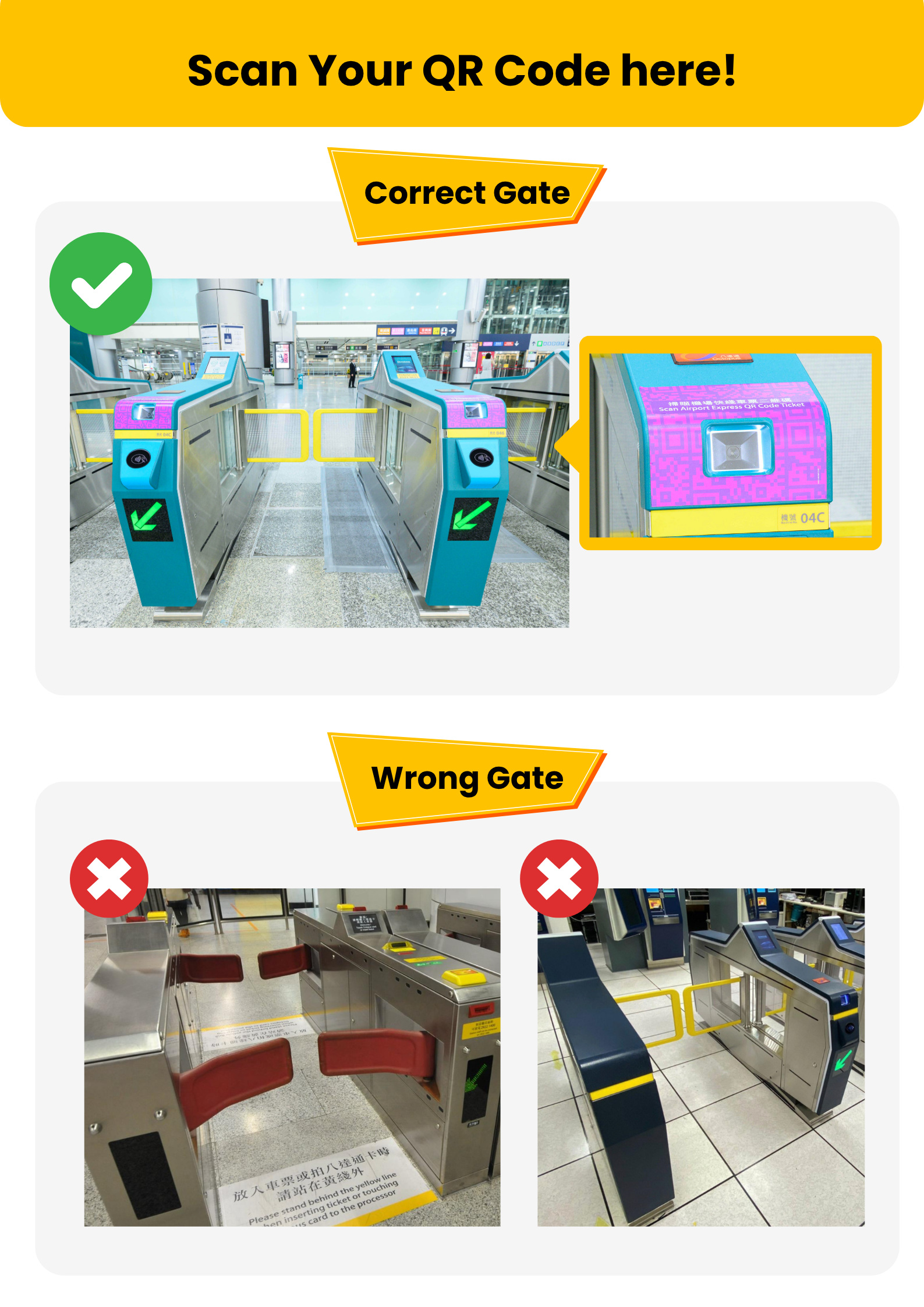 Scan your QR code here!