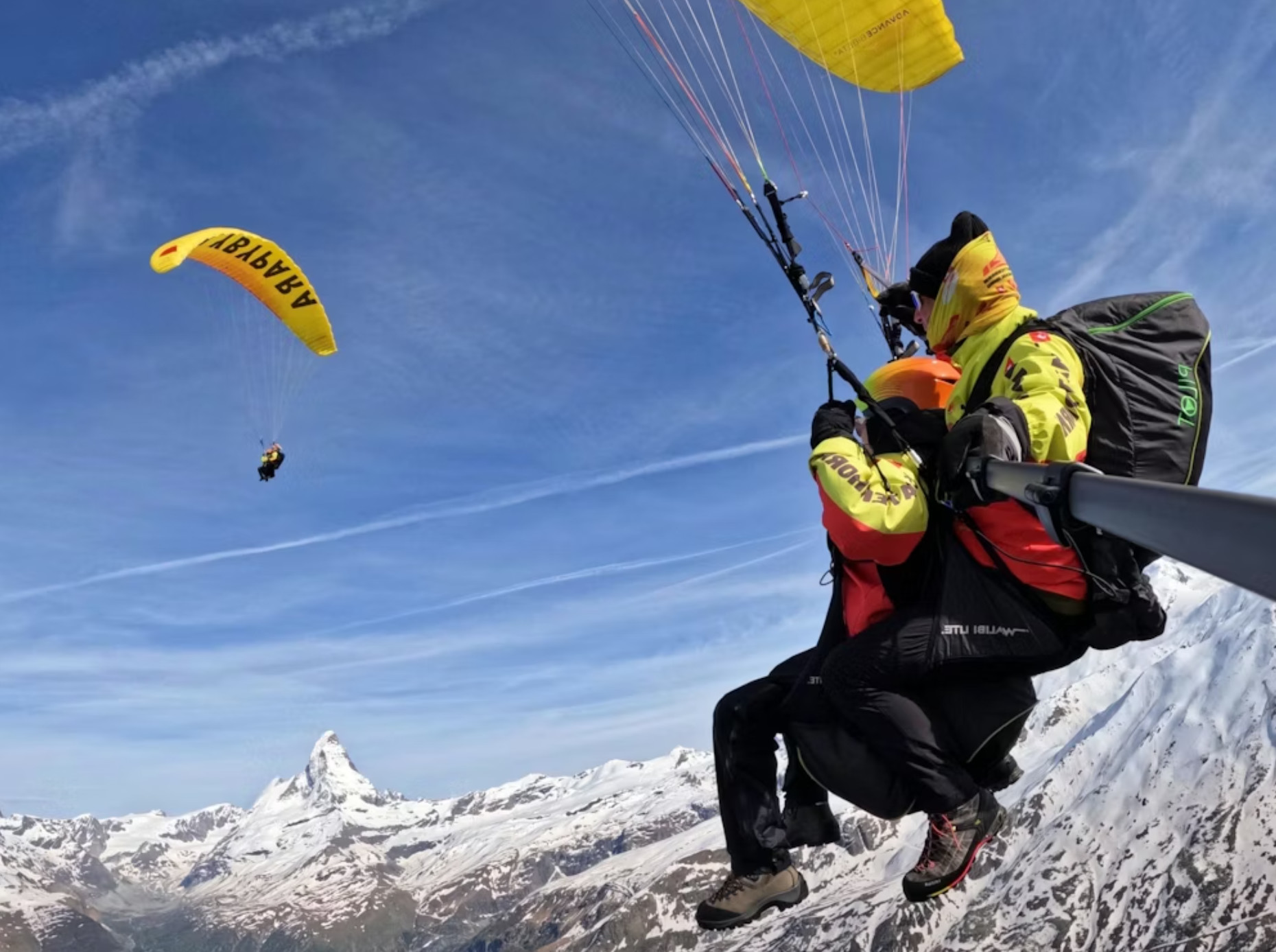 Paragliding Experience in Zermatt