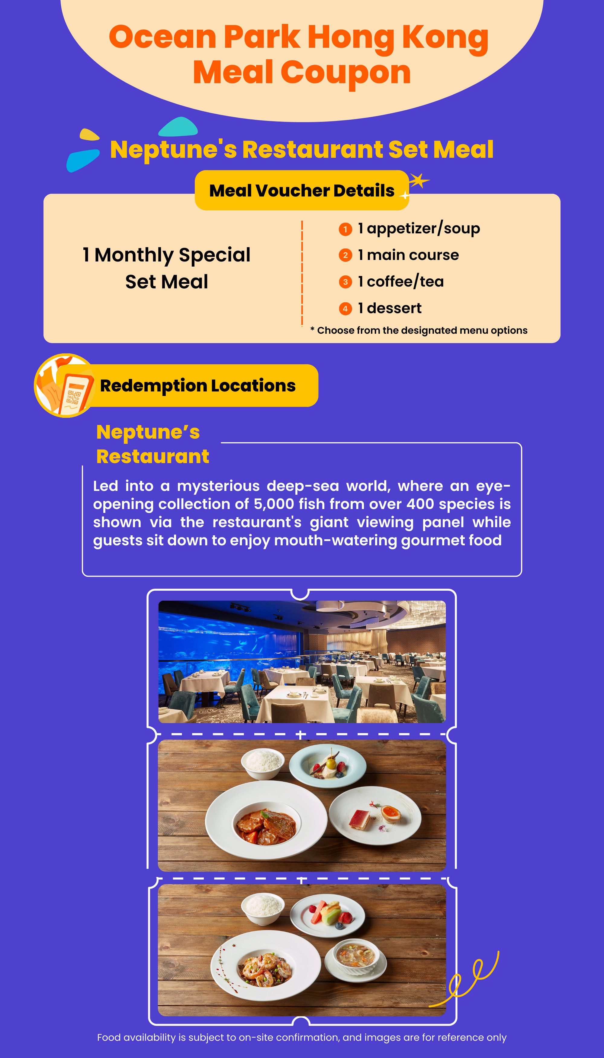 Neptune’s Restaurant Set Meal Coupon