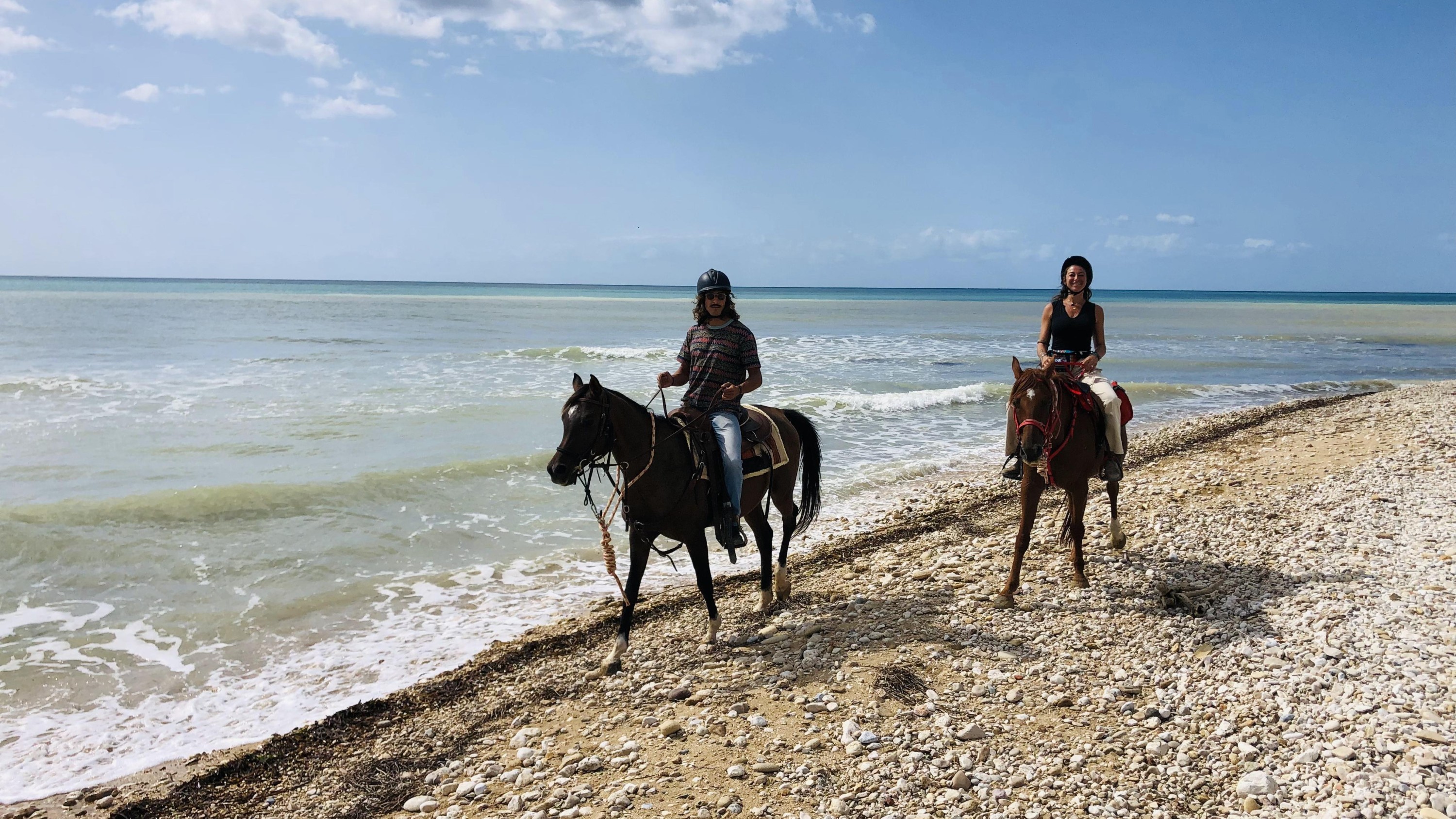 Private horseback riding experience on the beaches of Sciacca