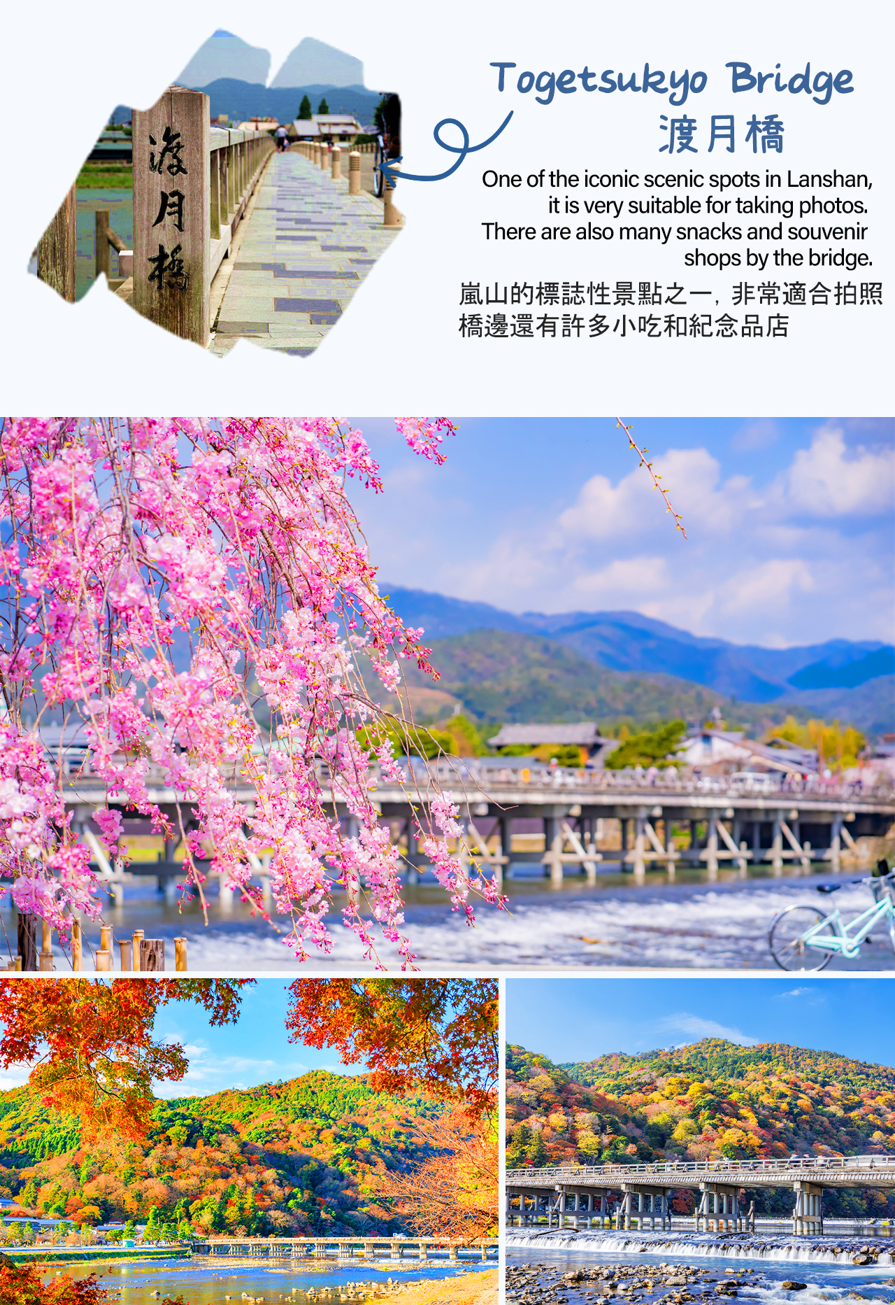 京都奈良嵐山一日遊 | 奈良公園喂小鹿&伏見稻荷千本鳥居&嵐山小火車&竹林小徑 |京都或大阪下車