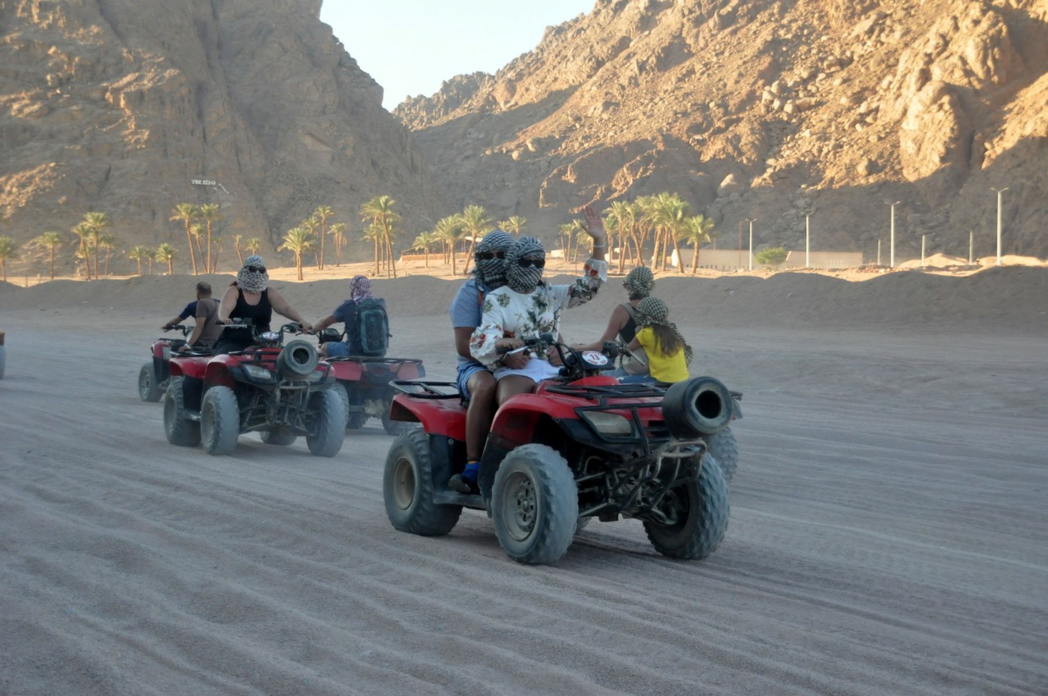 沙姆沙伊赫西奈沙漠 ATV 四輪車 / 沙灘車探險之旅