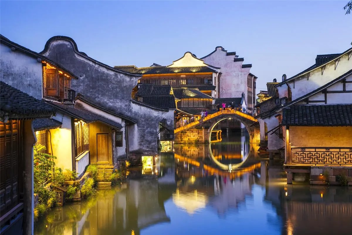 烏鎮西柵夜景