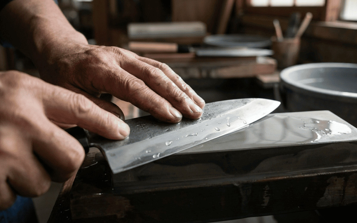 Experience traditional knife making in Kyoto