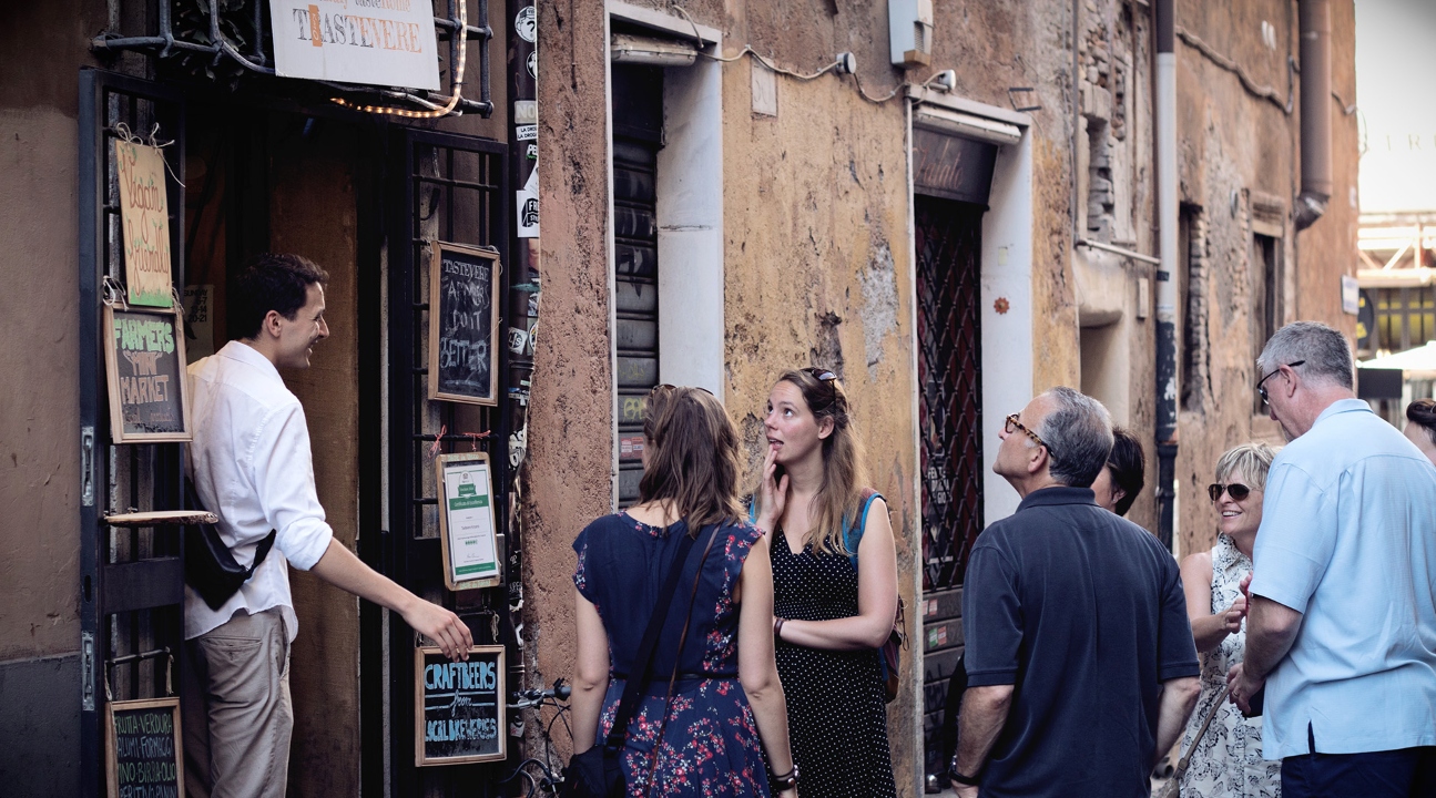 [SALE] Trastevere Food Market Tour in Rome Sale 9% - Ticket KD