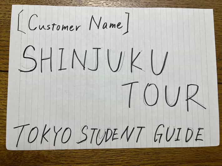 Tokyo:Exploring Shinjuku with Japanese university students