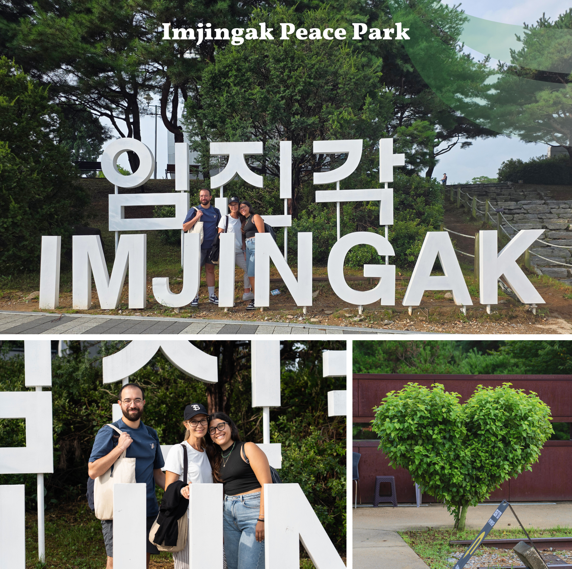 臨津閣和平公園,為紀念韓戰而建,園內有紀念碑、紀念館及和平象徵。 臨津閣和平公園,為紀念韓戰而建,園內有紀念碑、紀念館及和平象徵。