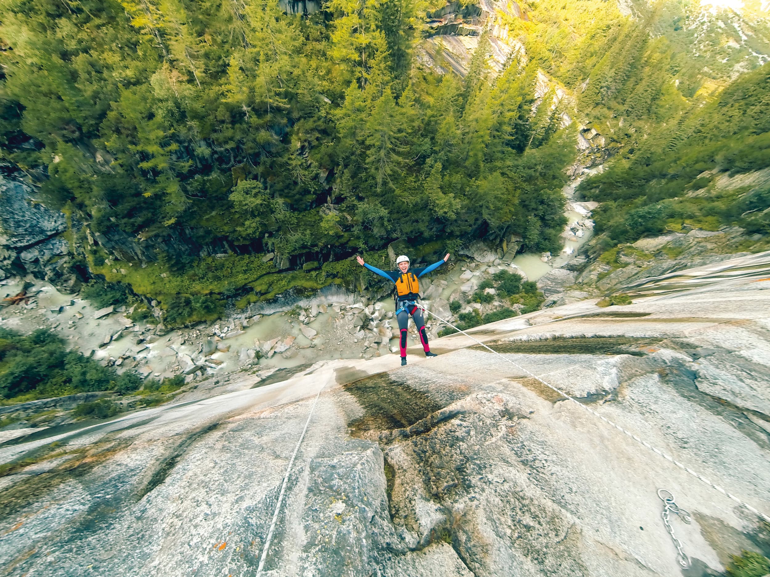 Canyoning in Grimsel Gorge from Interlaken