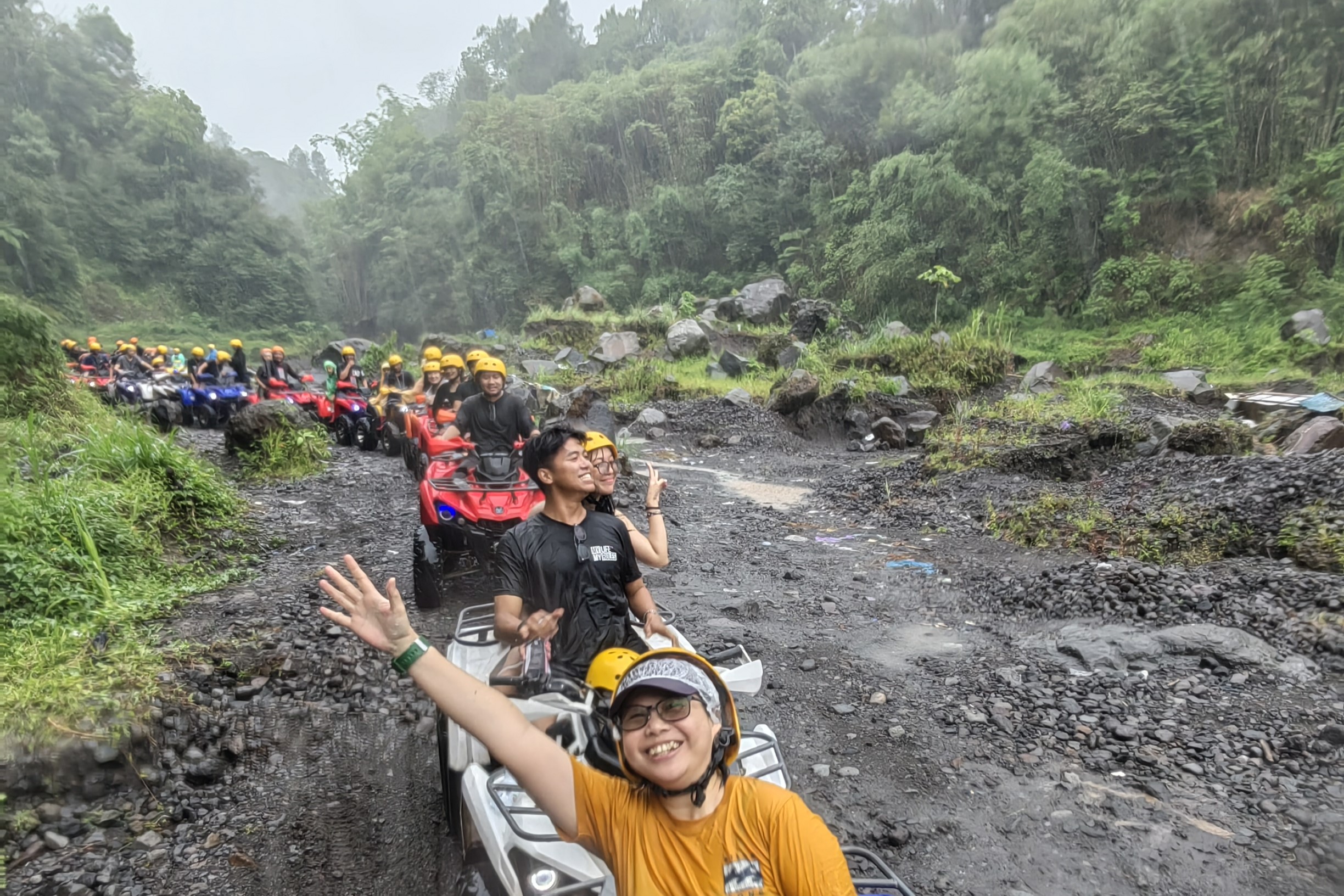 日惹卡里烏朗 ATV 和吉普車默拉皮火山體驗