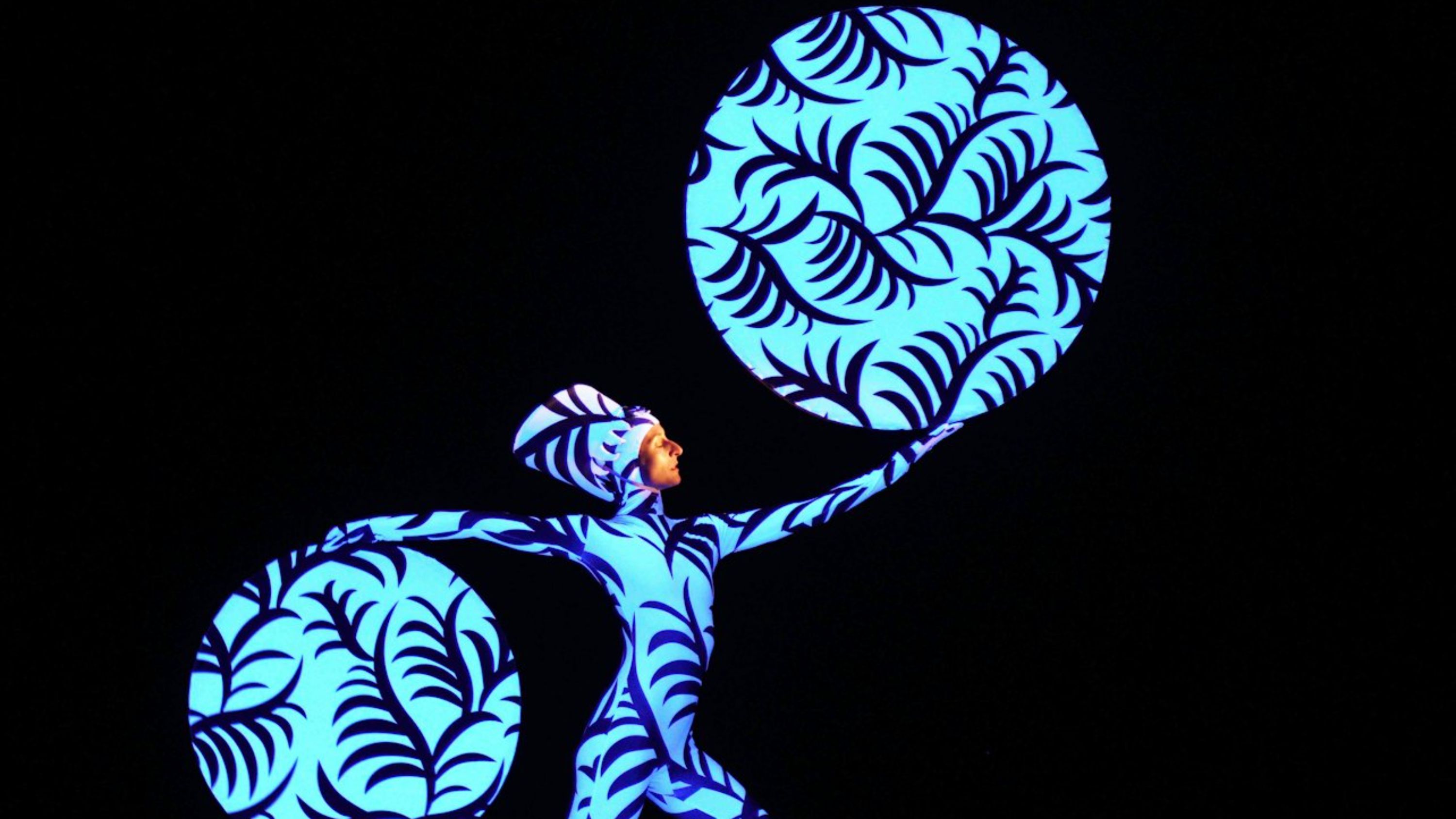 布拉格黑光劇票 (IMAGE black light theatre ticket in Prague)