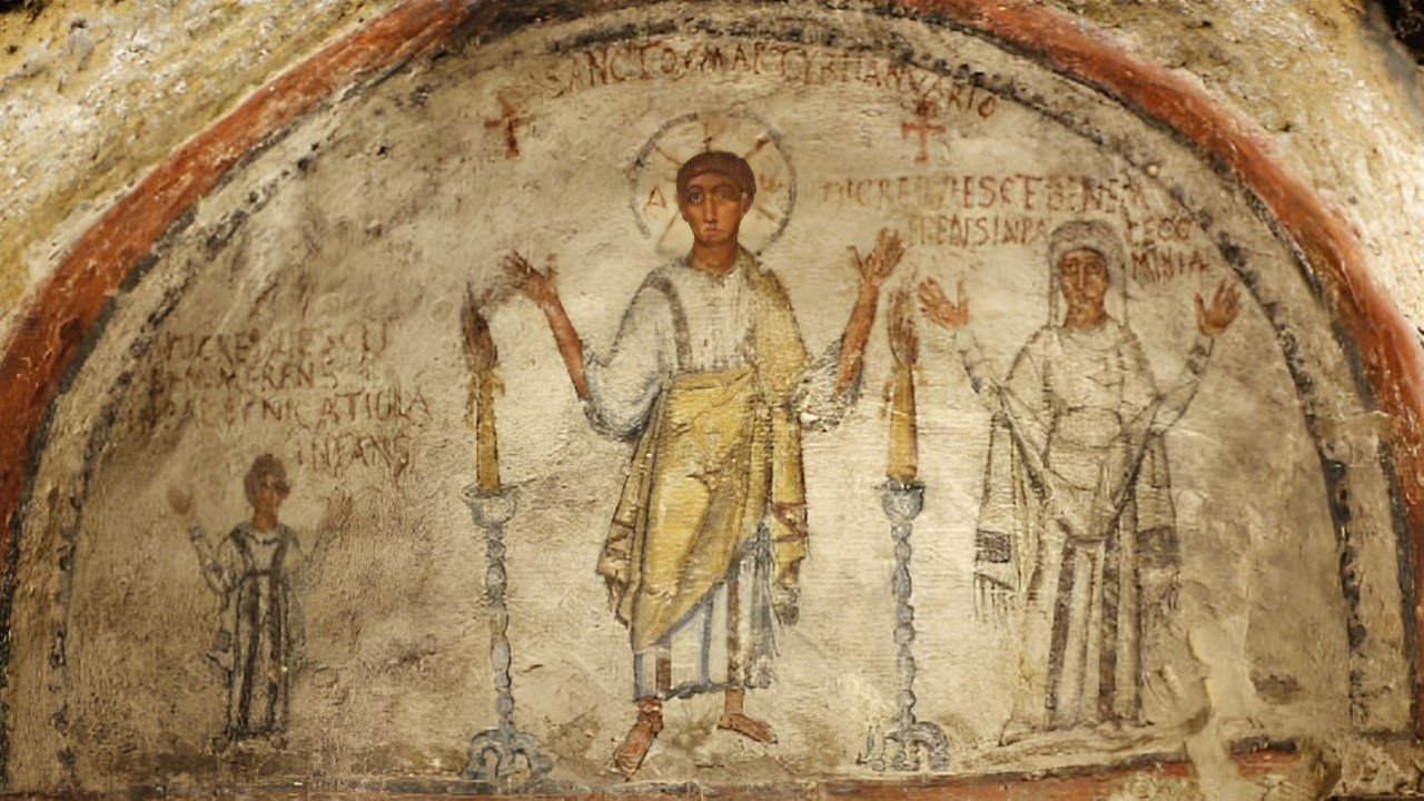 那不勒斯 (Naples) 聖熱內羅地下墓穴 (San Gennaro catacomb)  之旅