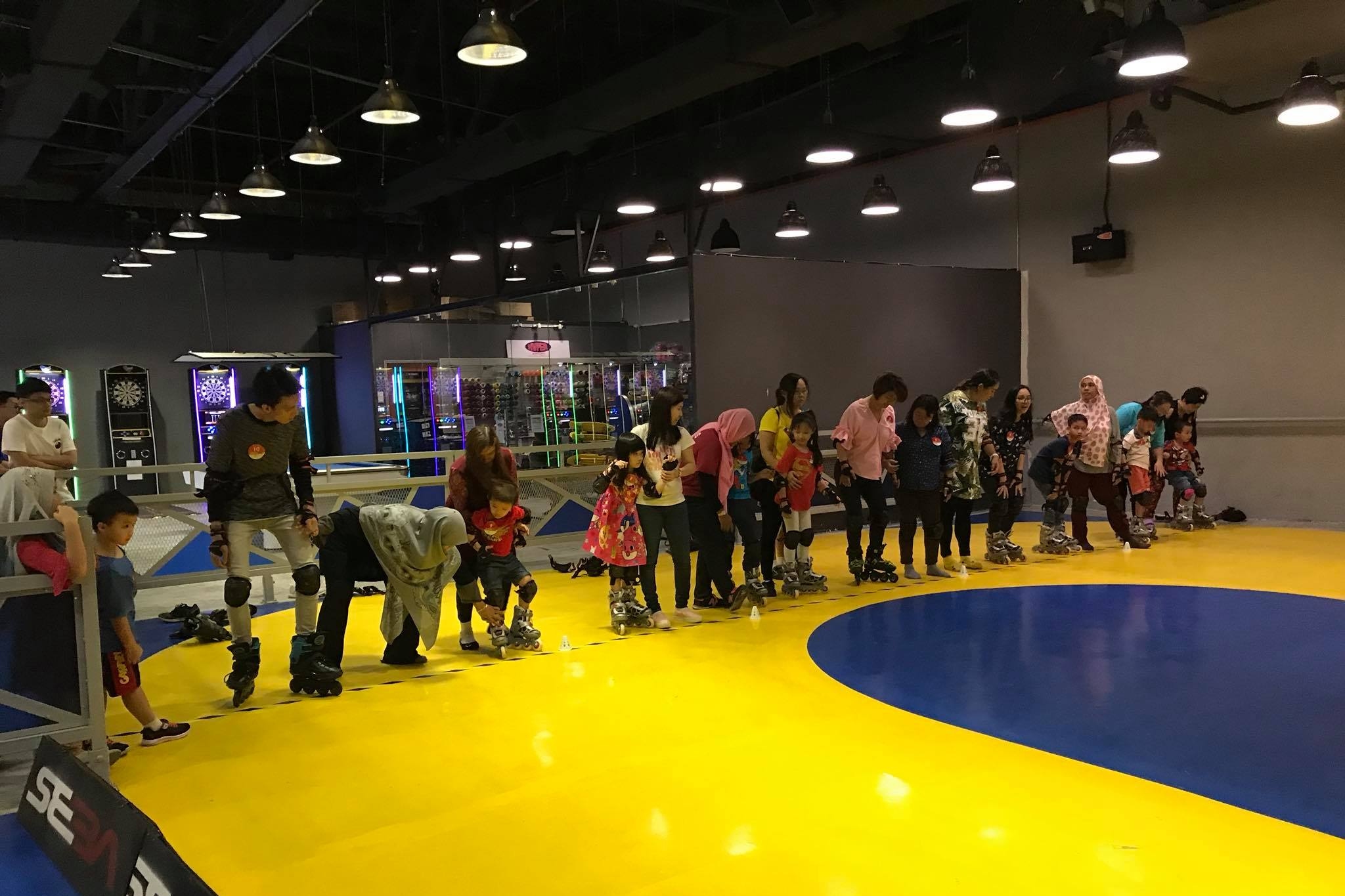 Roller Skating Experience at Fun Factory in The Mines Shopping Mall