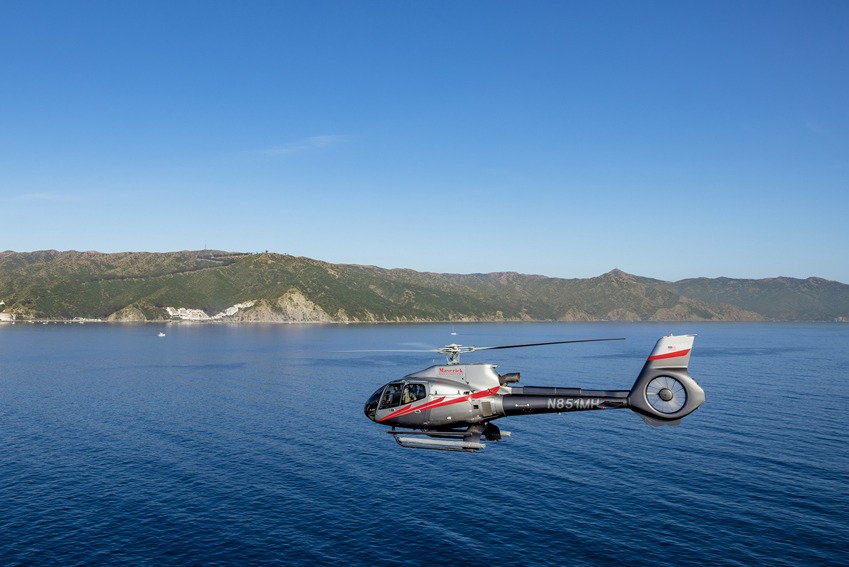 Helicopter Tour in Catalina