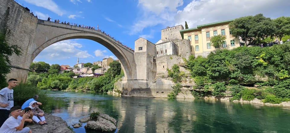 From Dubrovnik - Mostar, Počitelj and Kravica Waterfall Tour