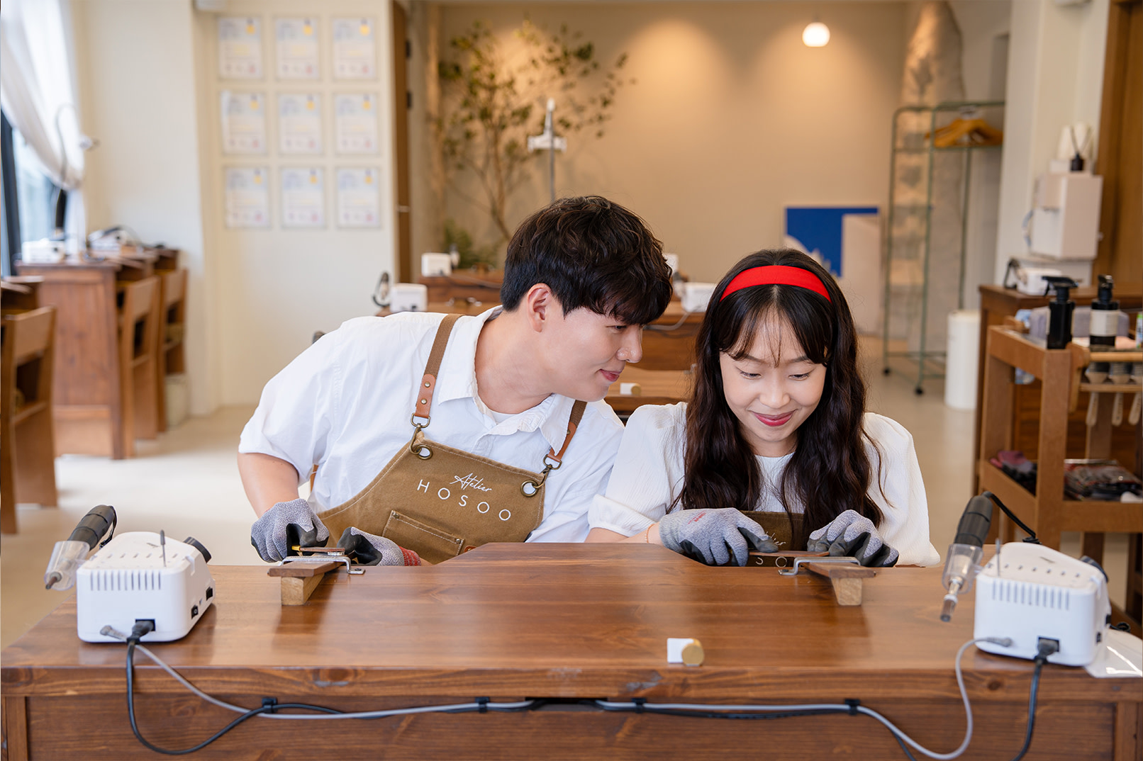 Seongsu-Yeonmujangda Atelier Hosoo uzuk yasash bir kunlik darsi