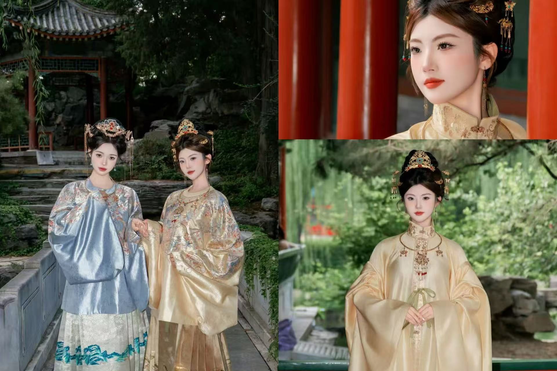 在這裡，每一件漢服古裝都承載著相應朝代的文化印記，讓人在穿戴的瞬間，彷彿能穿越時空，與古人進行一場跨越千年的對話