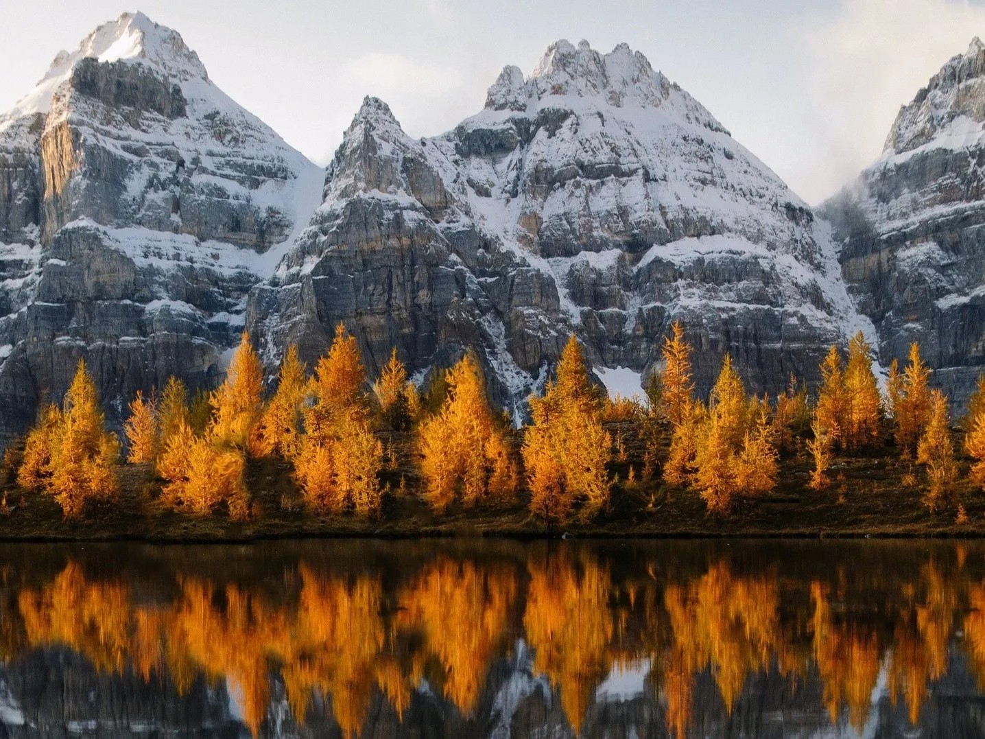 路易斯湖 (Lake Louise)、翡翠湖 (Emerald Lake) 和約翰斯頓峽谷 (Johnston Canyon) 秋季半日遊