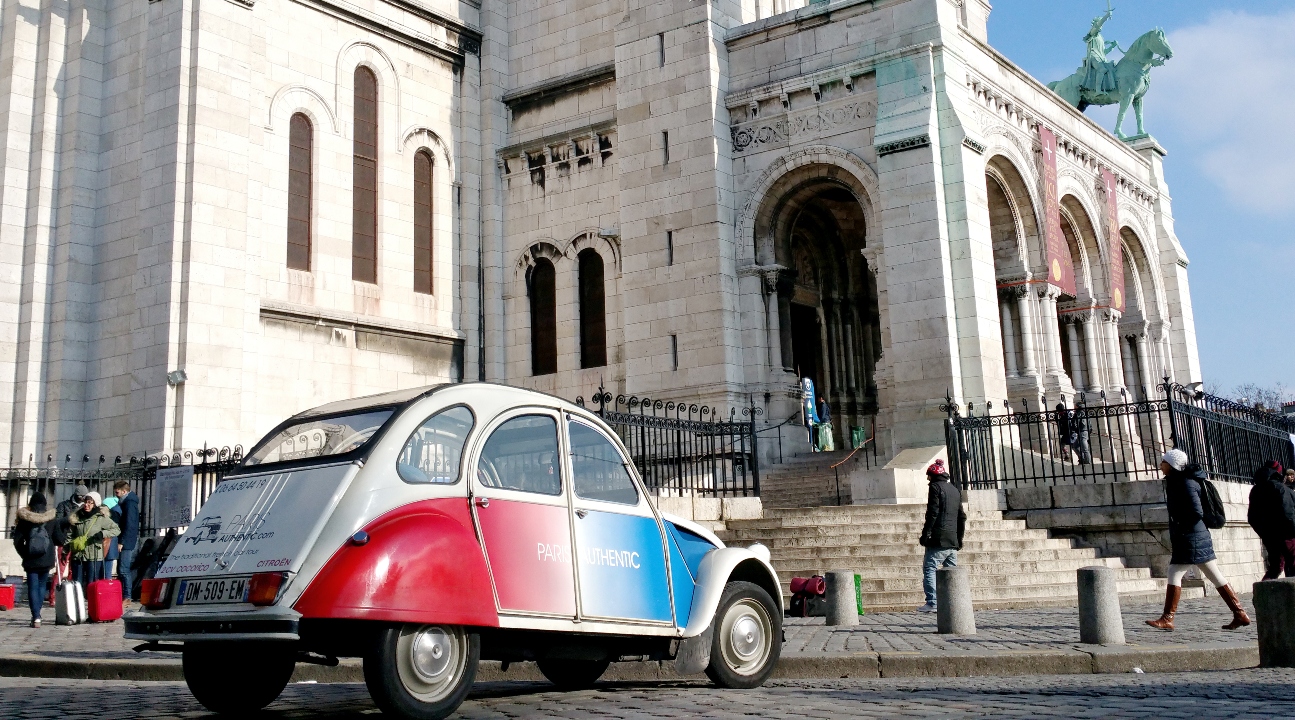 シトロエン2CV 1日プライベートツアー（パリ）