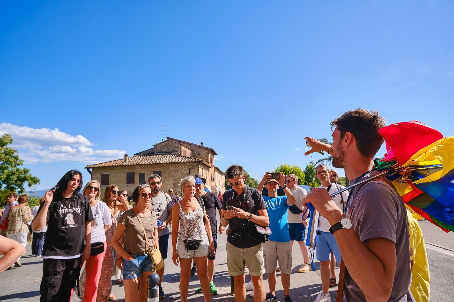 Siena, San Gimignano and Monteriggioni Tour from Florence