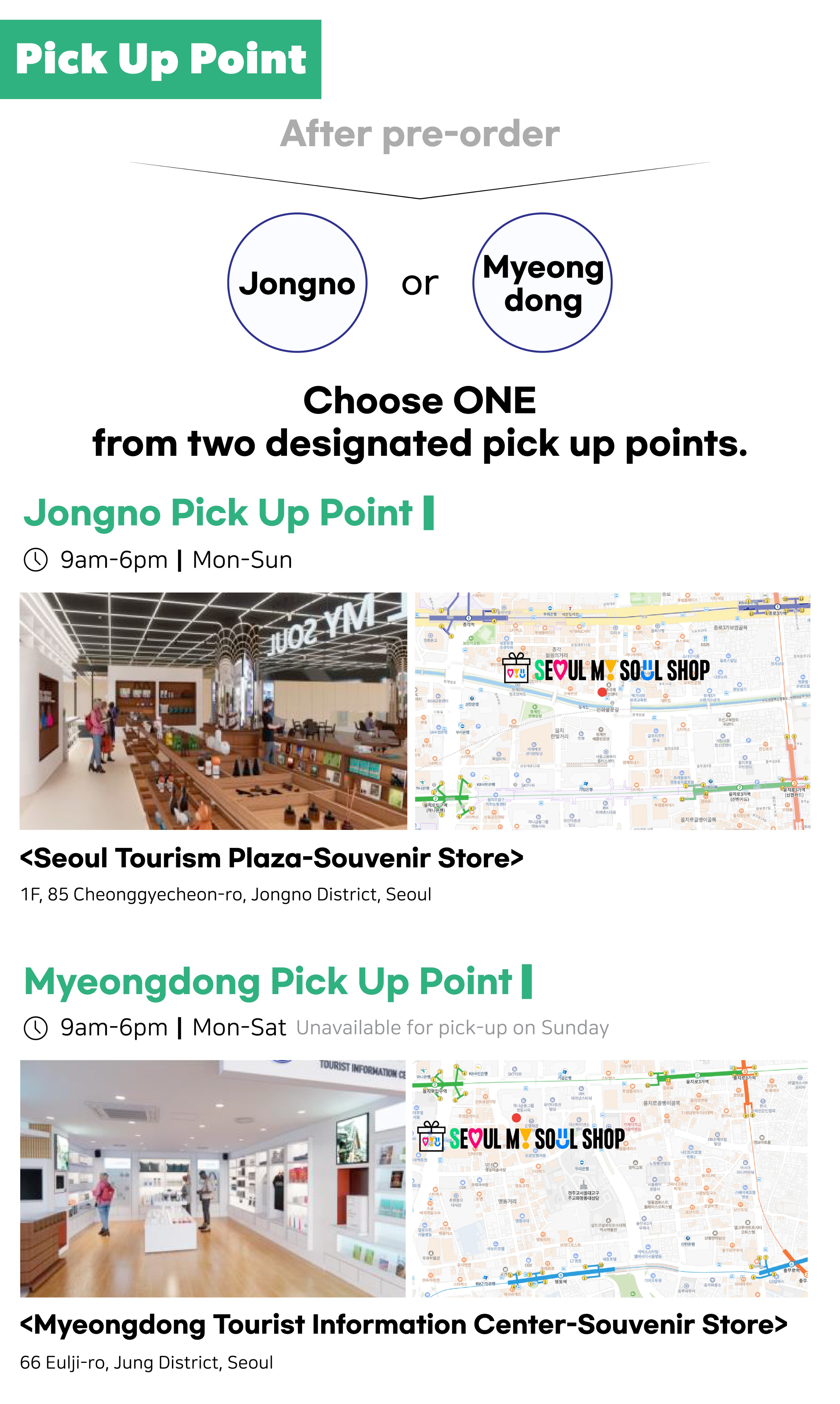 Seoul Gifts - Traditional Seoul Gifts (Pick up at Myeongdong / Jongno)