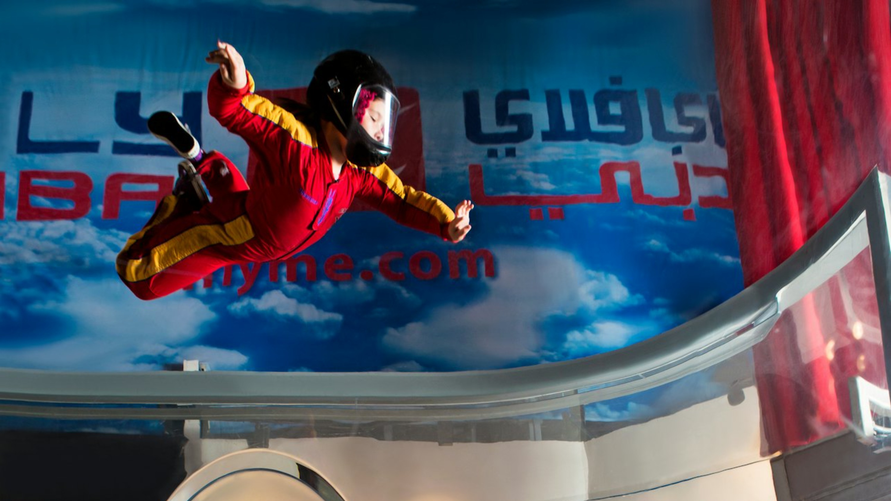 iFly indoor skydiving experience in Dubai
