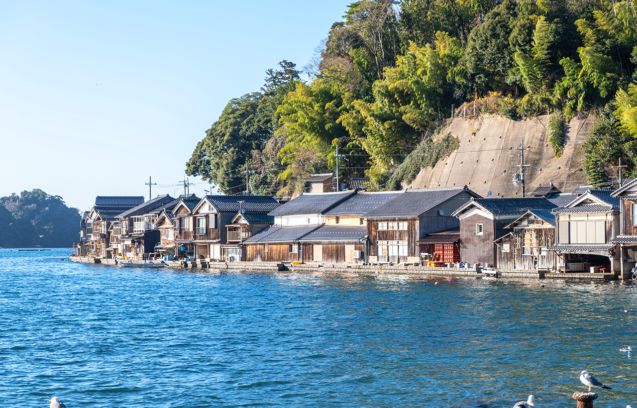 Kyoto by the Sea & Amanohashidate Observation Deck & Chion-ji Temple & Monju-do Hall & Ine Funaya