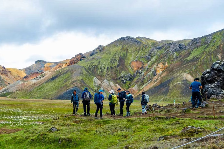 Landmannalaugar Hiking, Nature Bath and Haifoss Day Tour