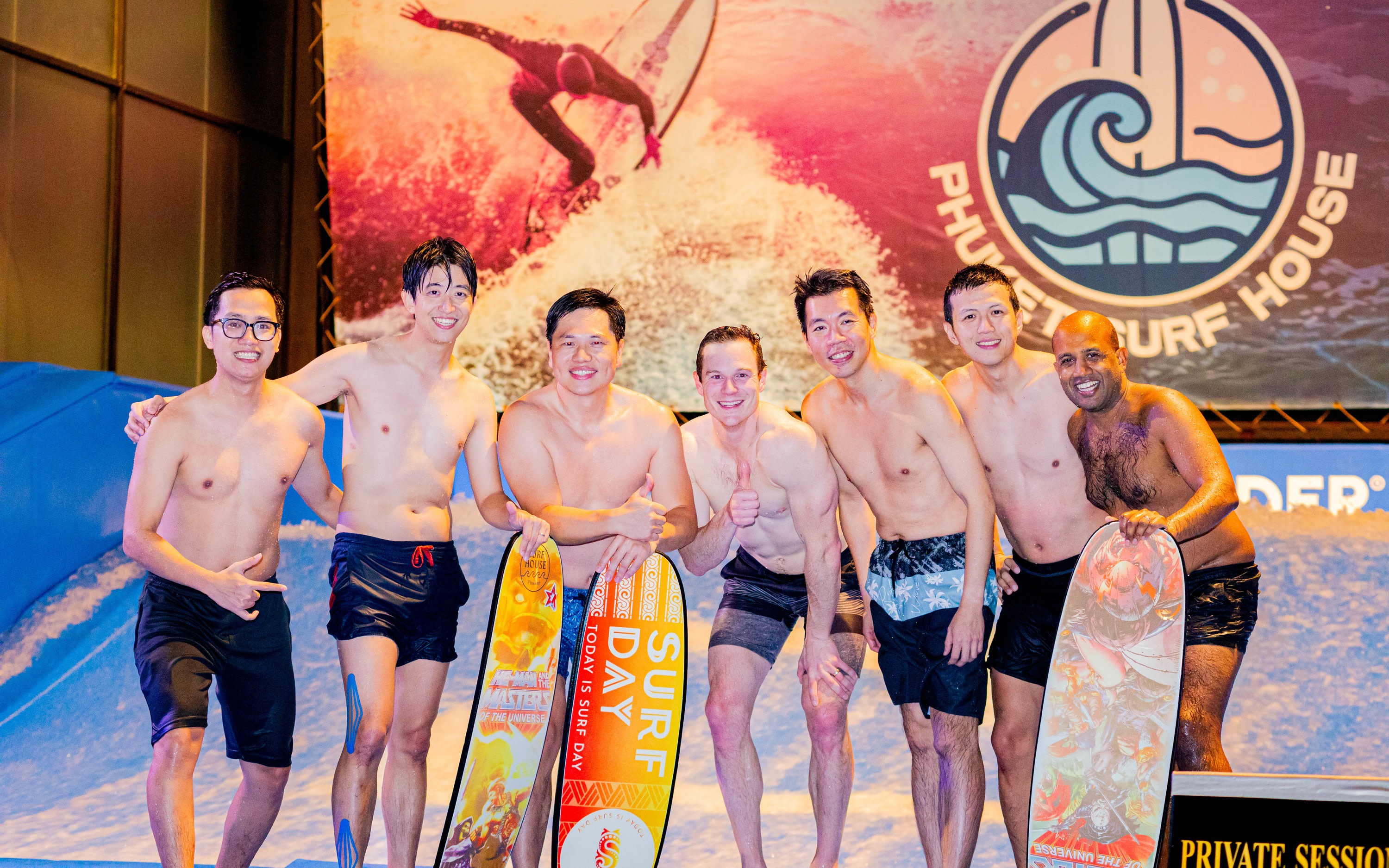 FlowRiding at Phuket Surf House Patong Beach