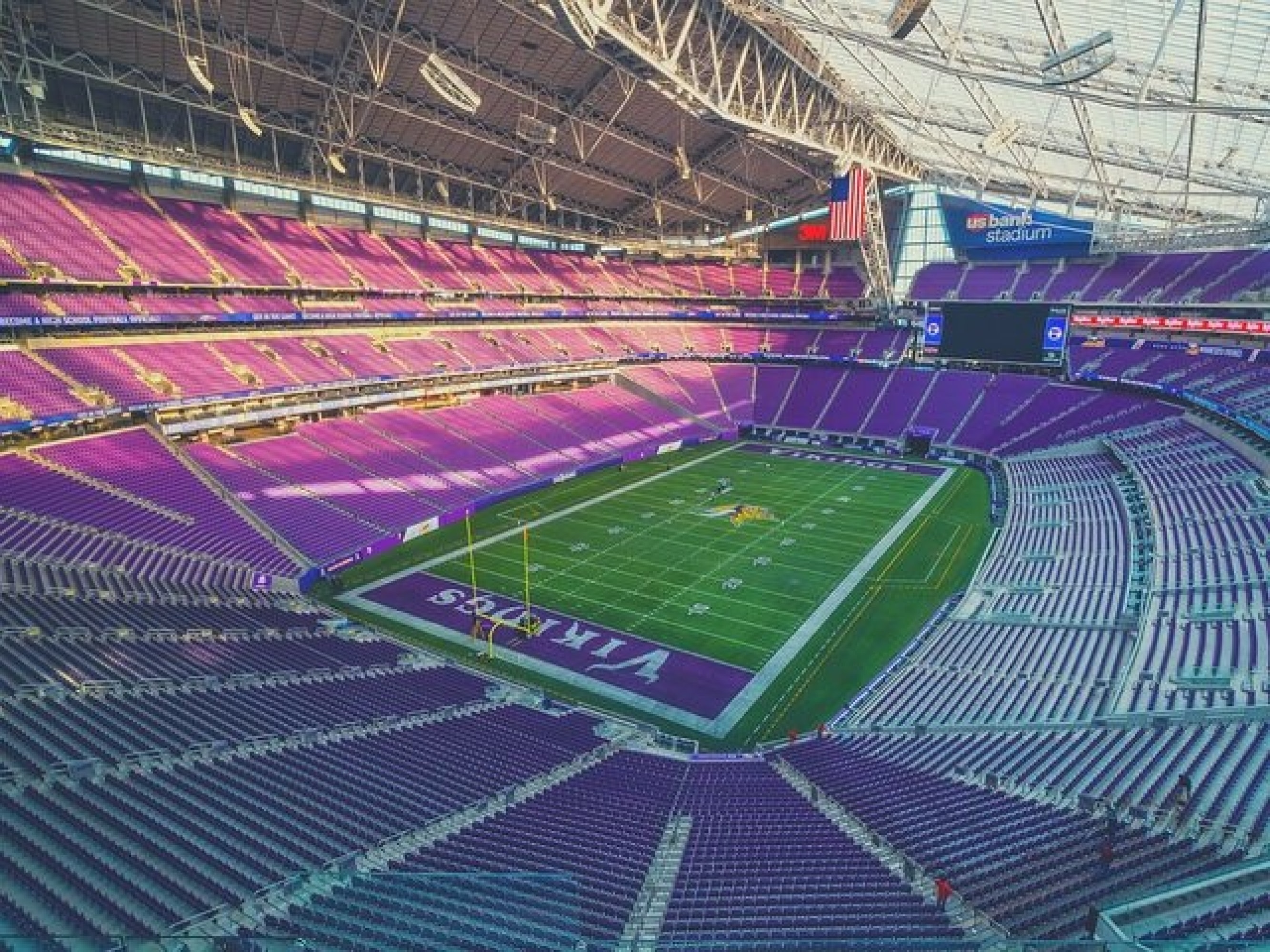 Minnesota Vikings Football Game at US Bank Stadium