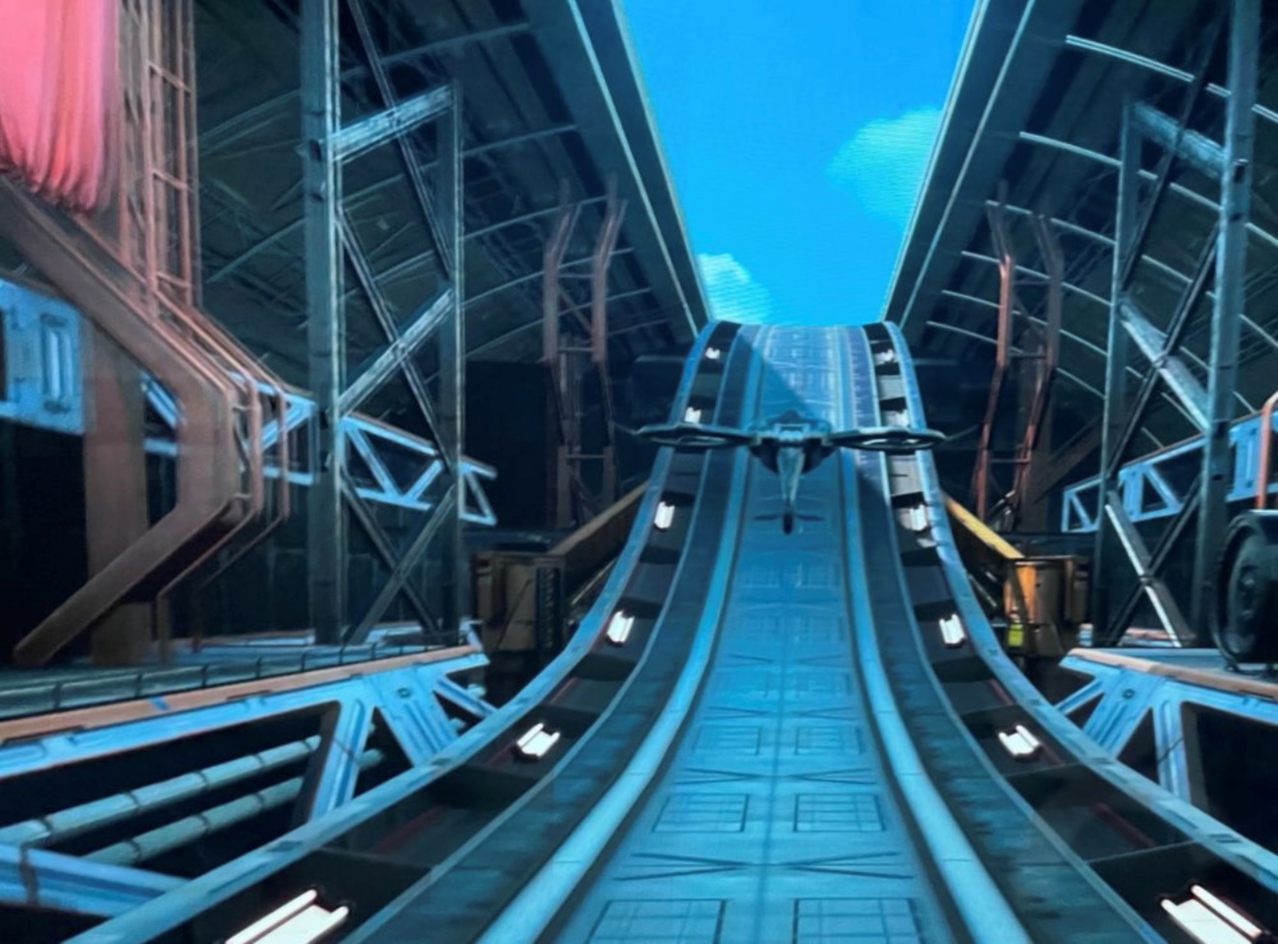 彷彿站立在雲端，腳下的車流如螢火般移動，遠處的摩天大樓彷彿觸手可及