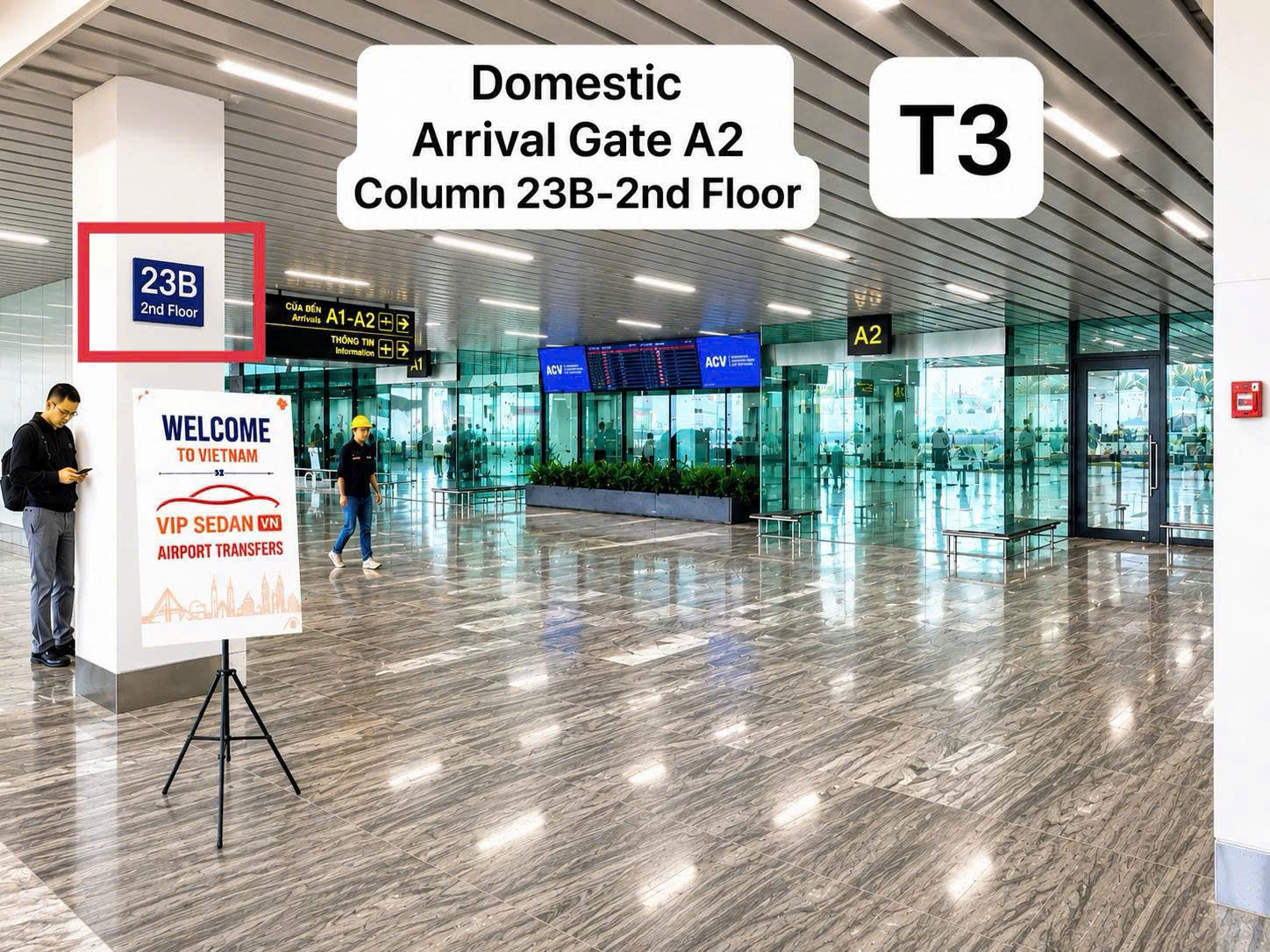 Tan Son Nhat airport to ho chi minh city private transfer