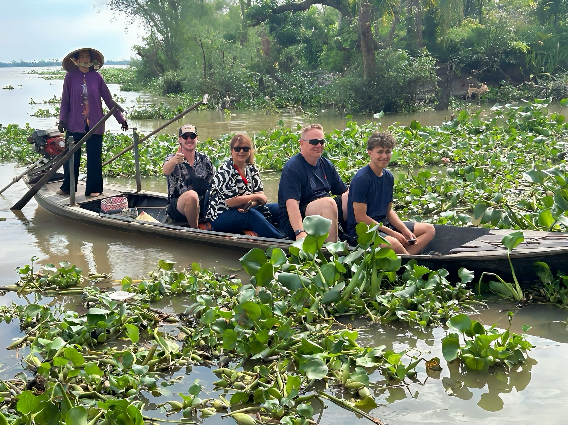 Из Хошимина: тур на лодке и велосипеде по реке Меконг в Кайбе