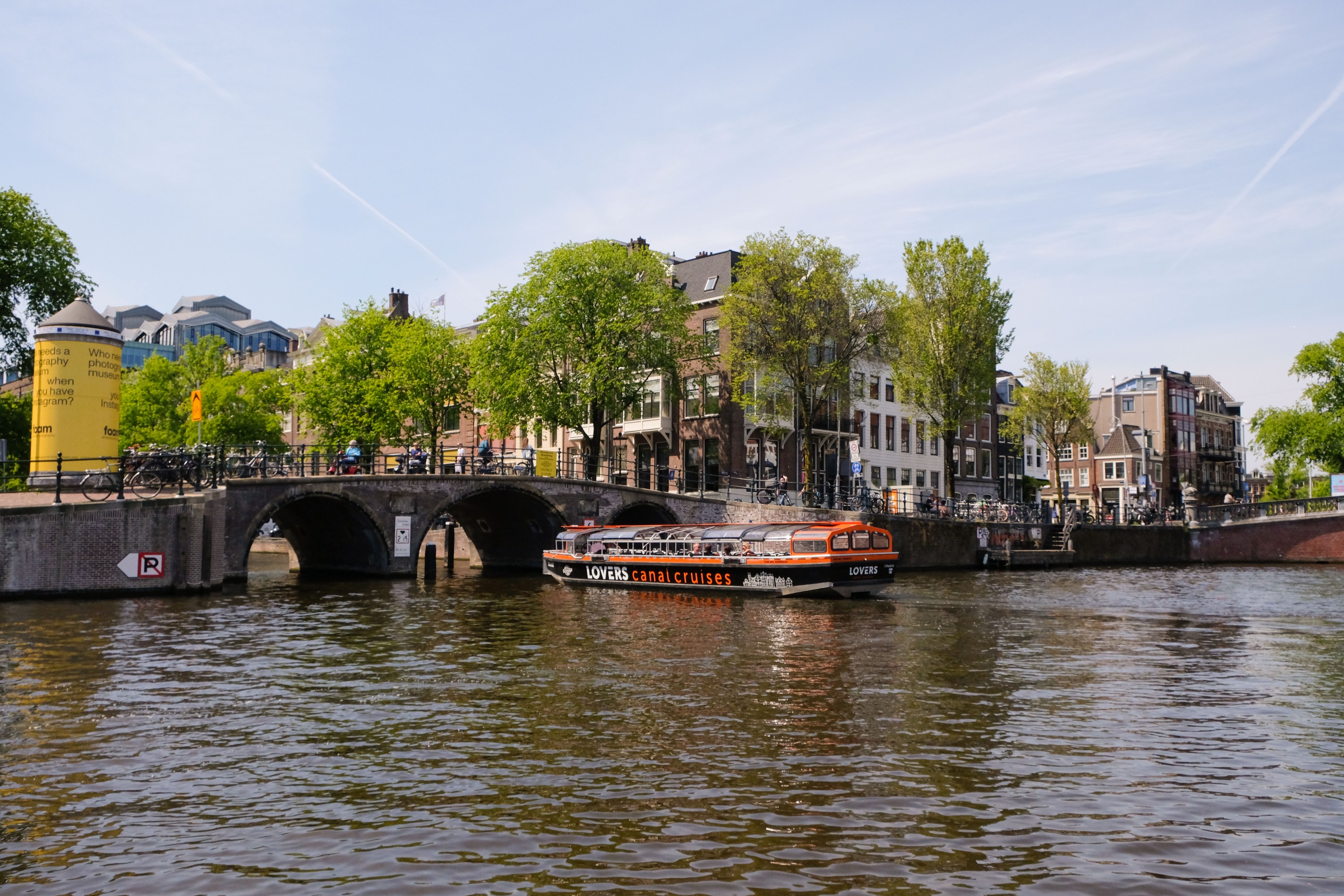 Semi-Open Boat Cruise Tour in Amsterdam