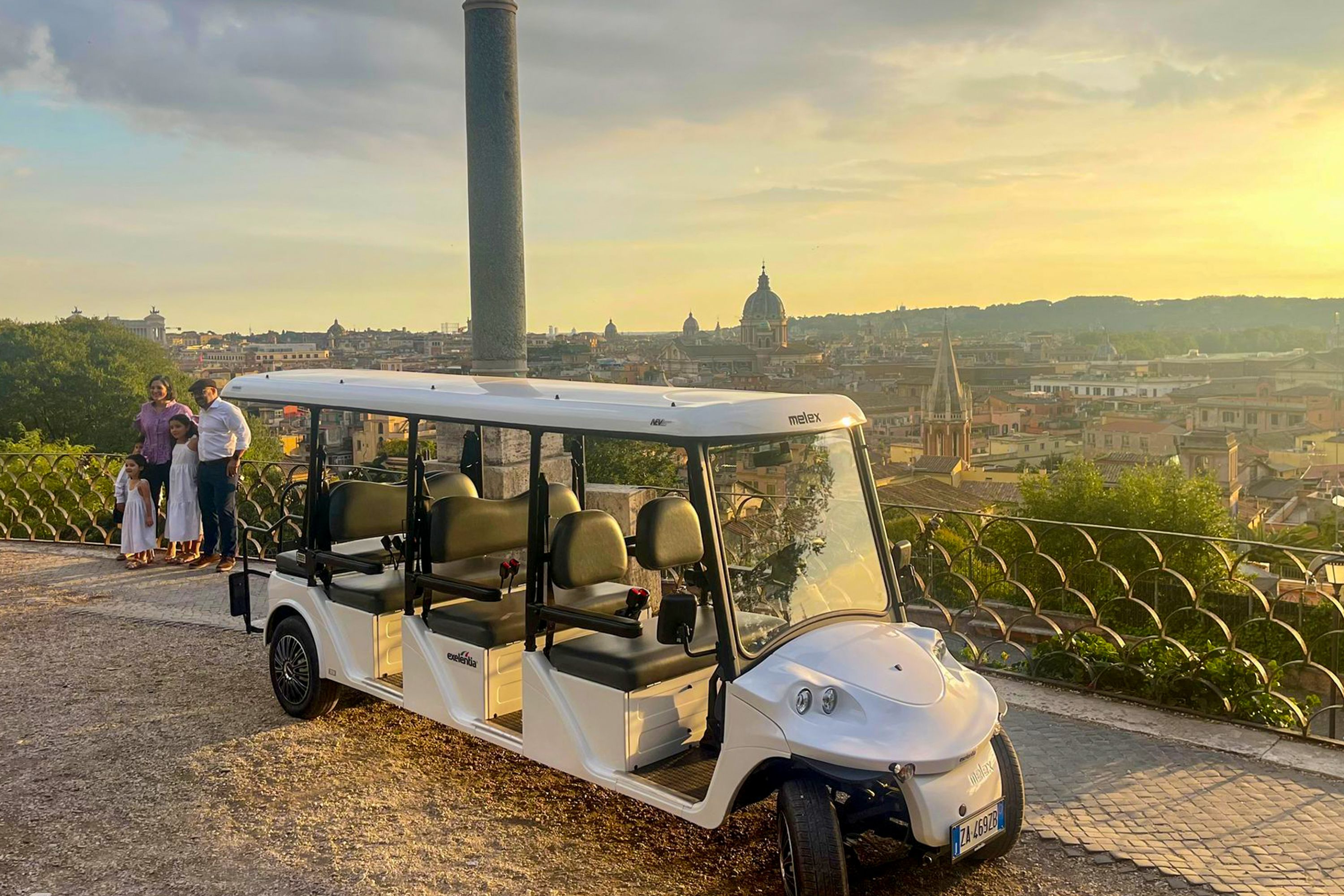 Hidden Treasures and Monuments Golf Cart Tour in Rome