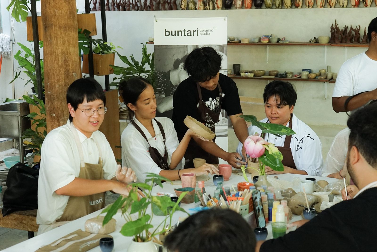 日惹Buntari Ceramics Studio陶藝課