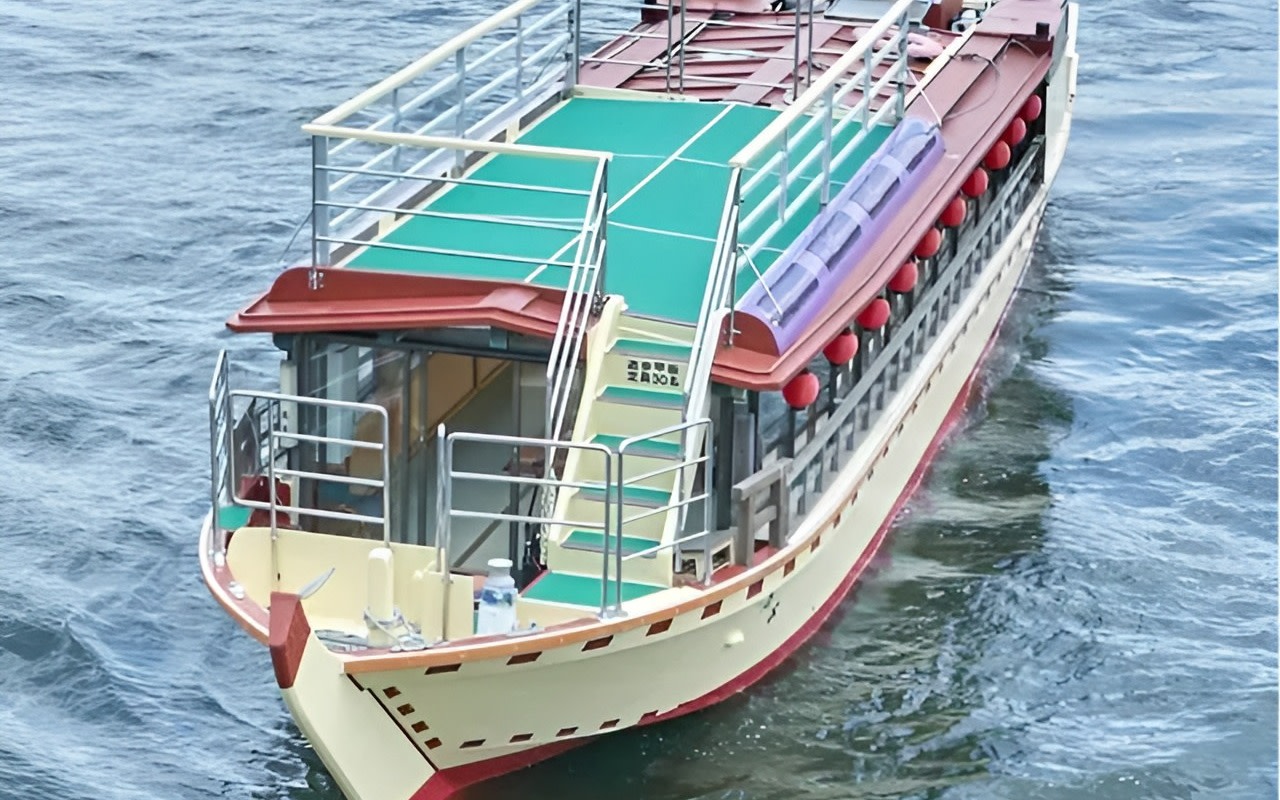 Tokyo Bay Chartered Cruise Yakata boat Takamoto