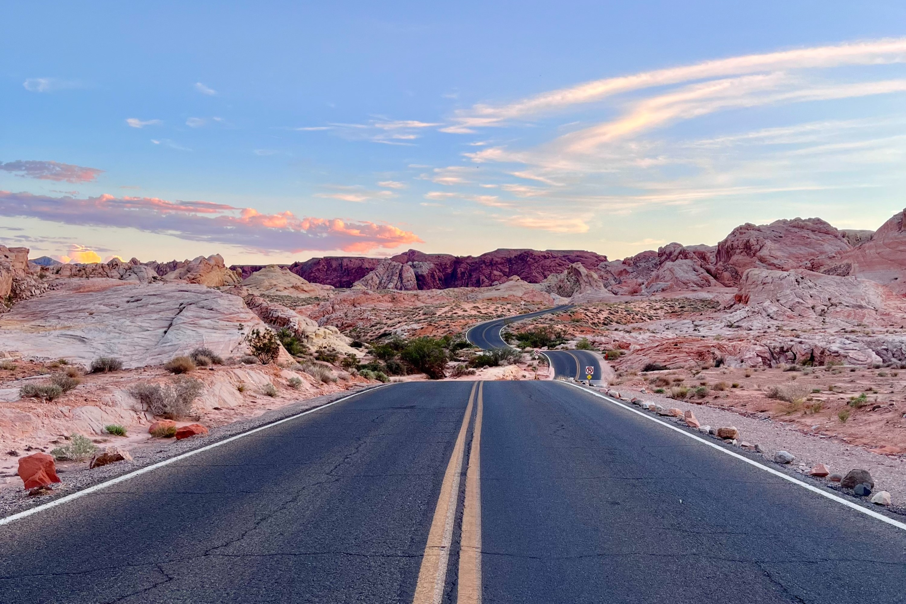 Valley of Fire State Park road