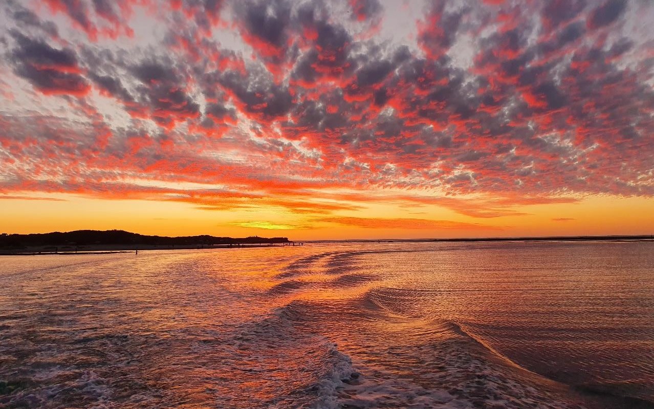 Sunset Cruise along Coastal Cliffs in Kalbarri