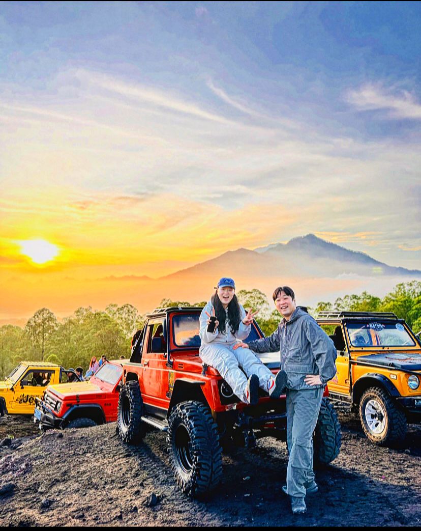峇里島金塔馬尼 Pinggan 村日出 4WD 吉普車之旅