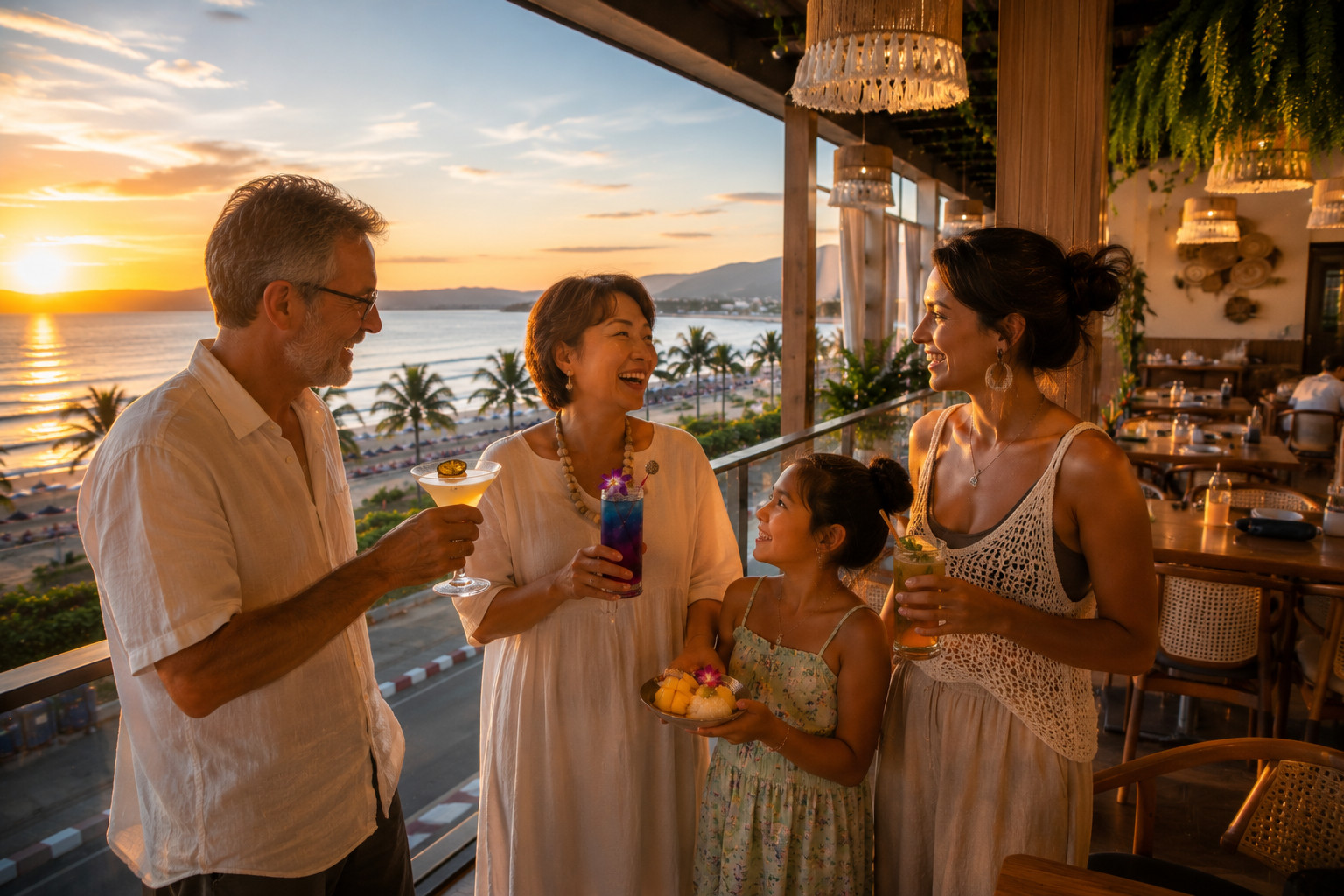 Phuket Karon Sunset Thai Cooking Class with Cocktail Experience