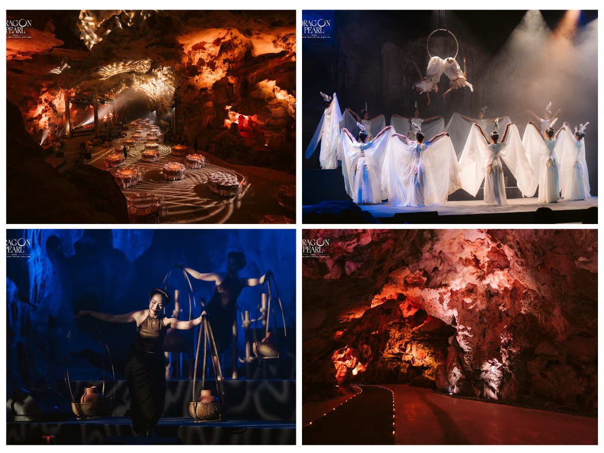 Dragon Pearl Cave: Dining with Cultural Performance in Quang Ninh