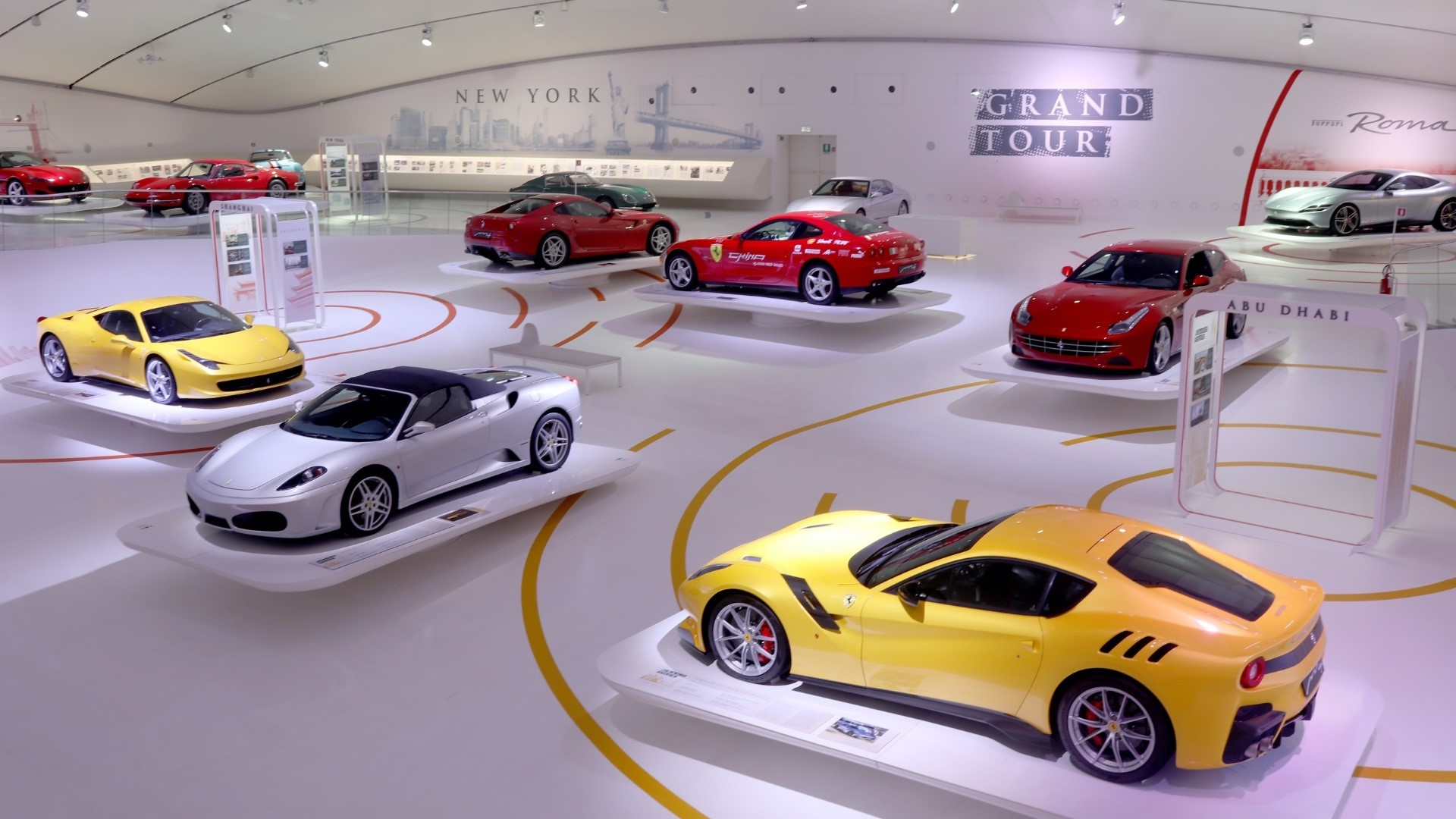 A stunning collection of Ferrari models from around the world